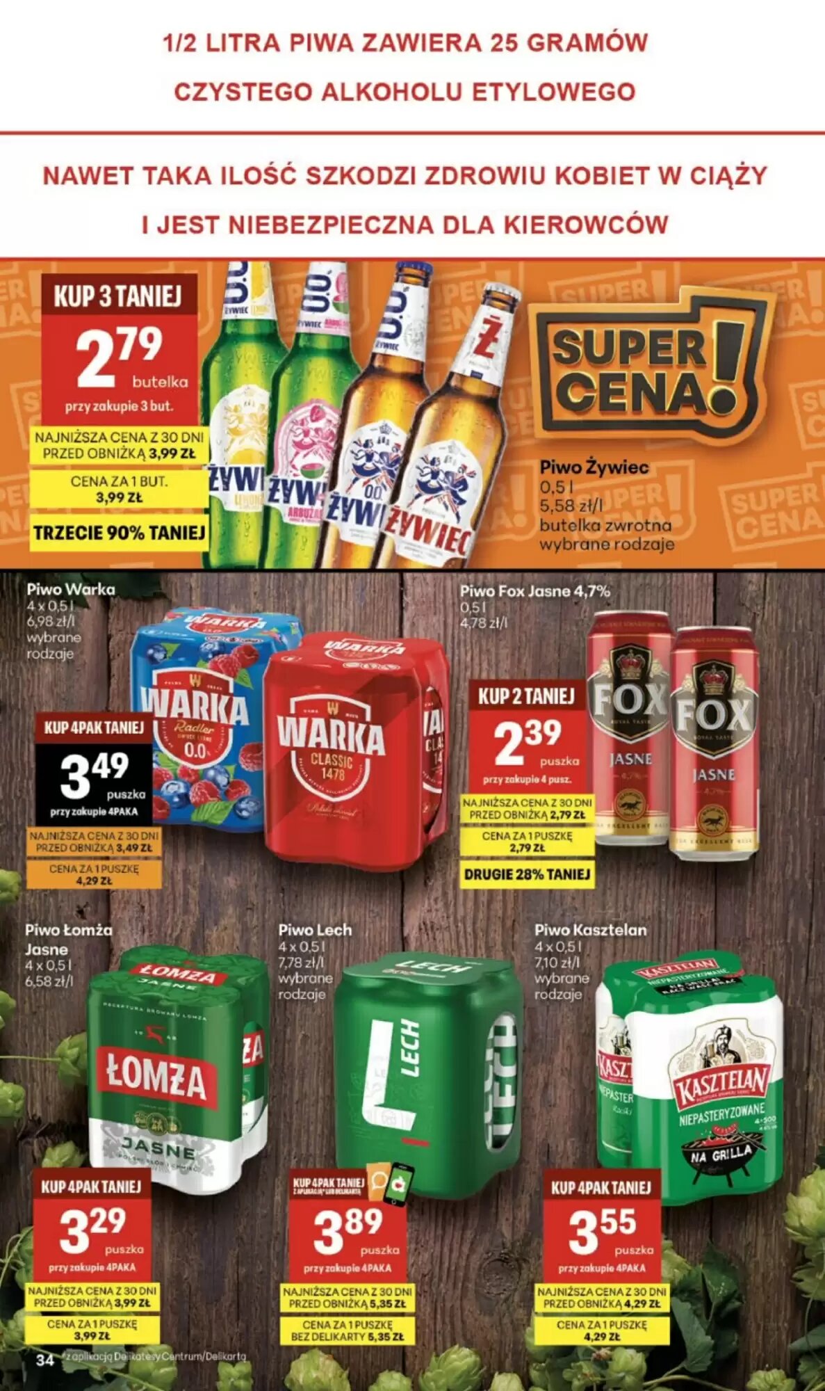 Gazetka promocyjna Delikatesy Centrum  ważna od 13.08.2026 - Strona 34.