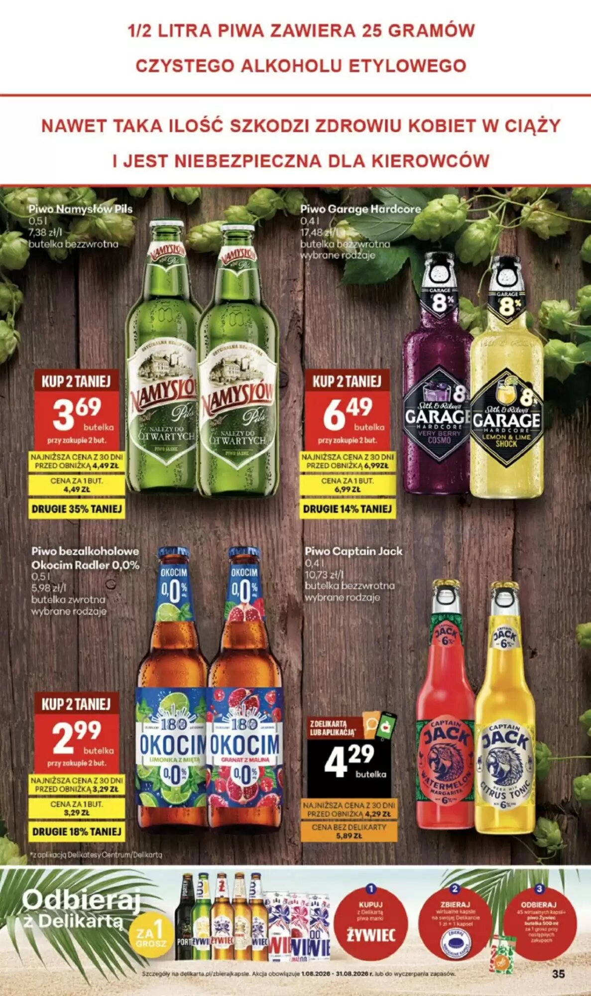 Gazetka promocyjna Delikatesy Centrum  ważna od 13.08.2026 - Strona 35.