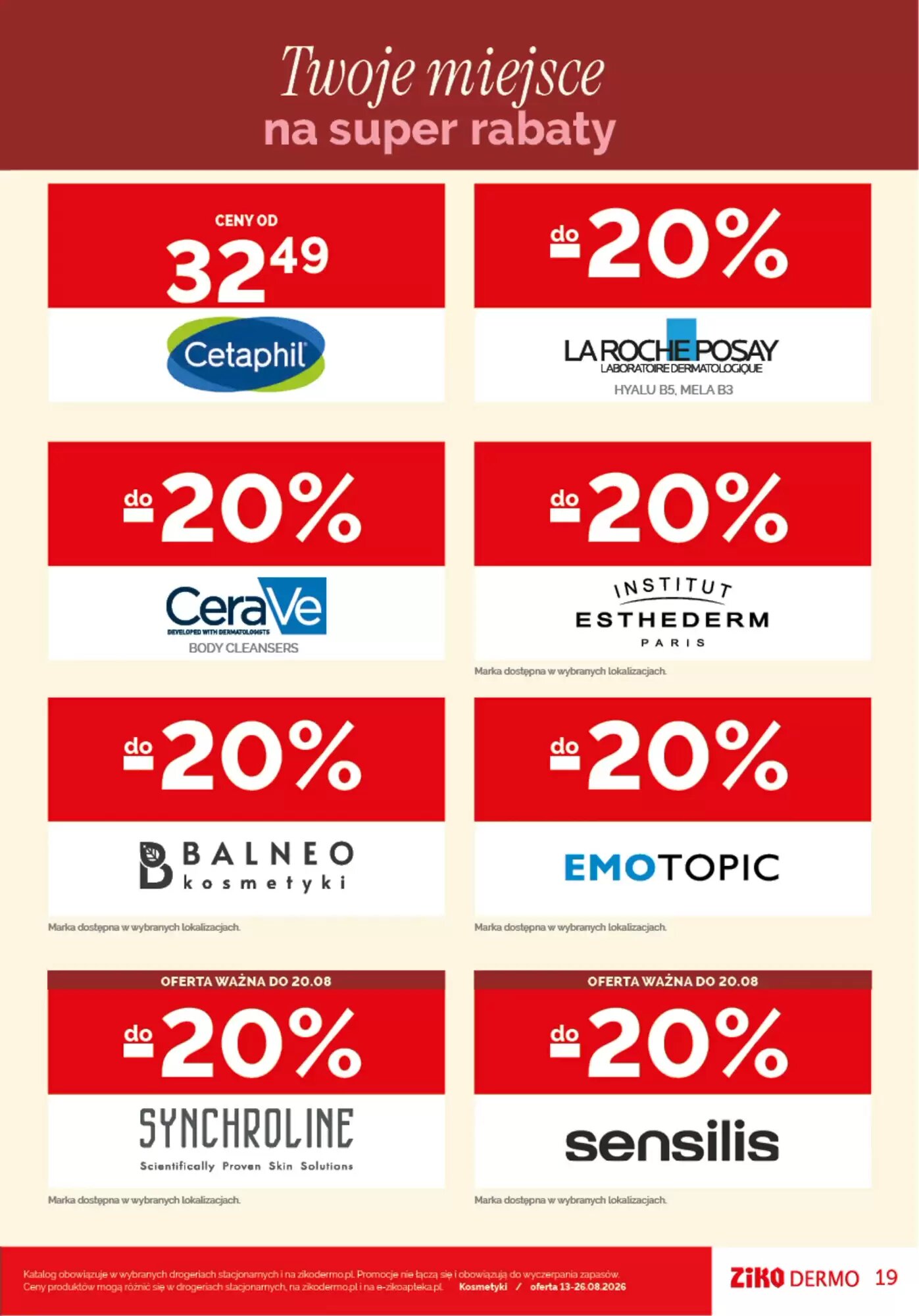 Gazetka promocyjna Ziko Dermo  ważna od 13.08.2026 - Strona 19.