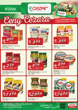 Gazetka promocyjna Cezar Delikatesy  ważna od 13.08.2026