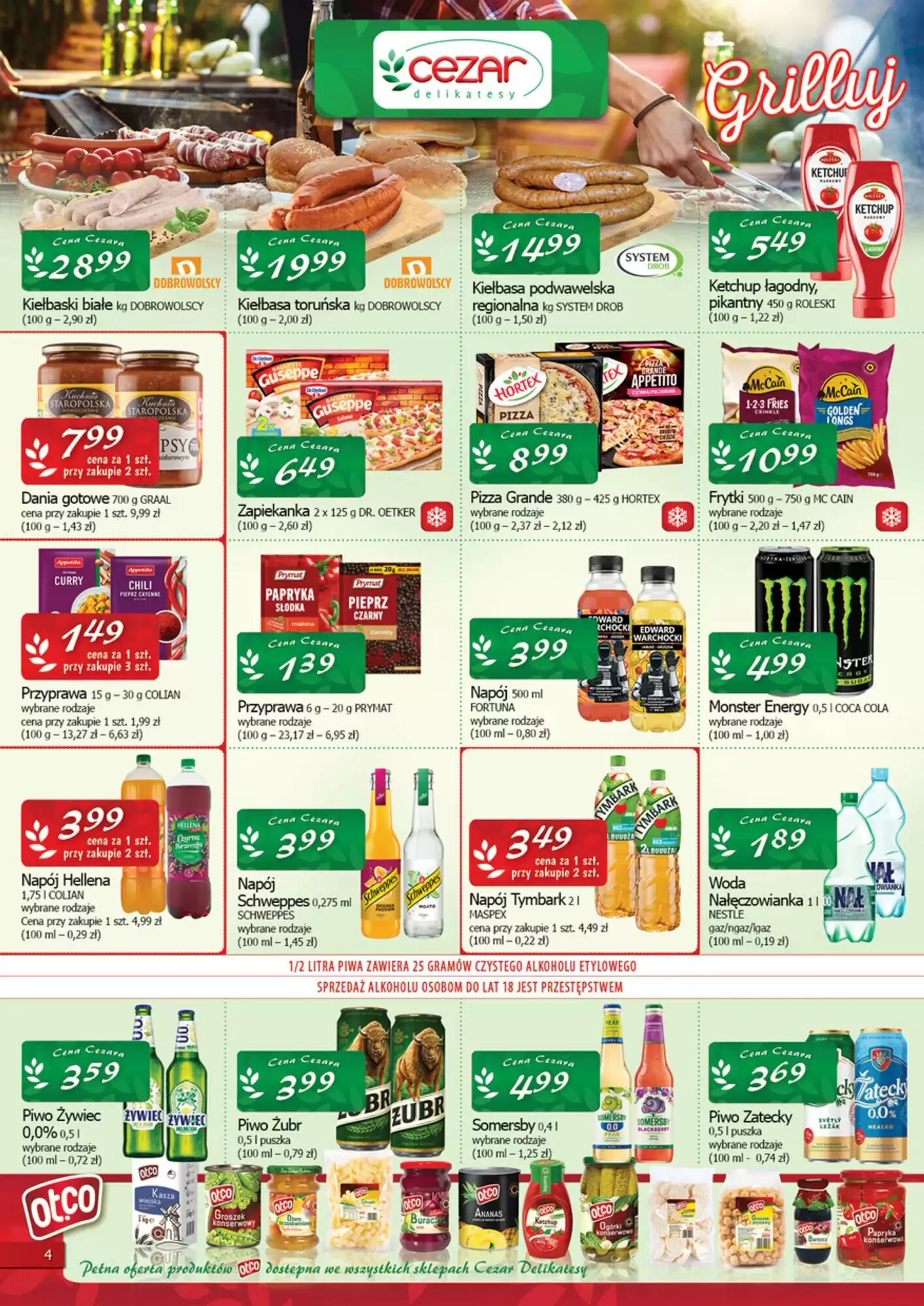 Gazetka promocyjna Cezar Delikatesy  ważna od 13.08.2026 - Strona 5.
