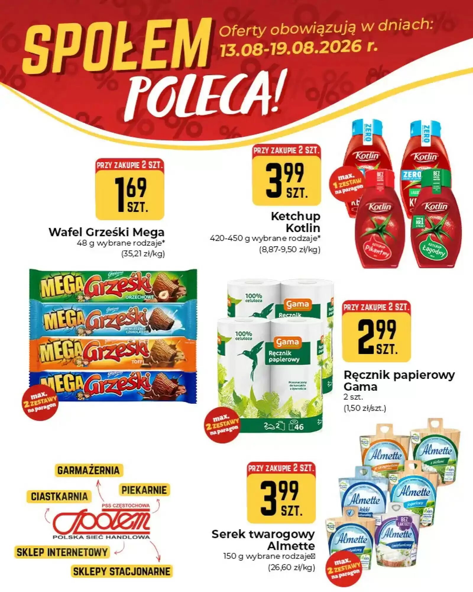 Gazetka promocyjna Społem  ważna od 13.08.2026 - Strona 3.