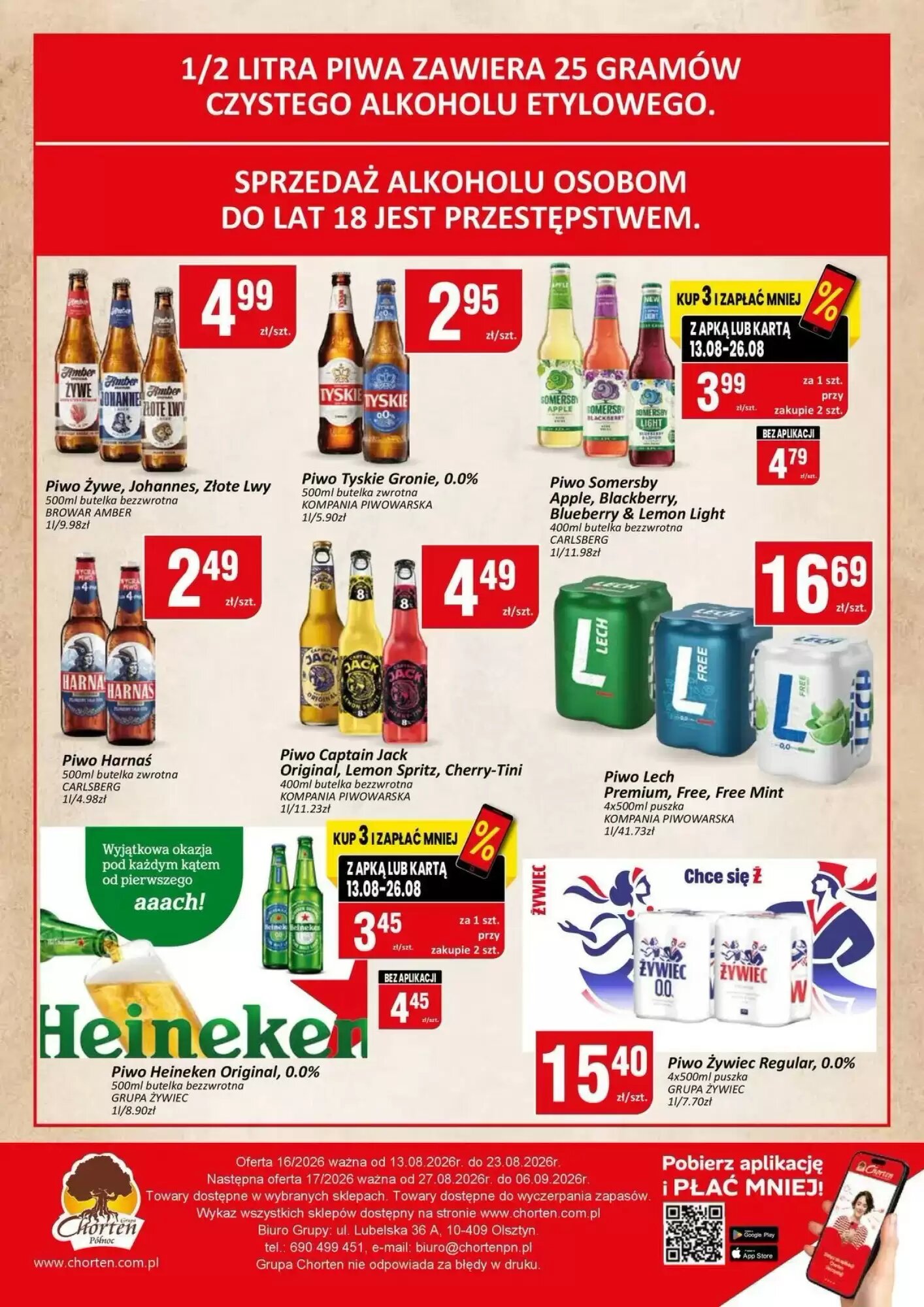 Gazetka promocyjna Chorten  ważna od 13.08.2026 - Strona 4.