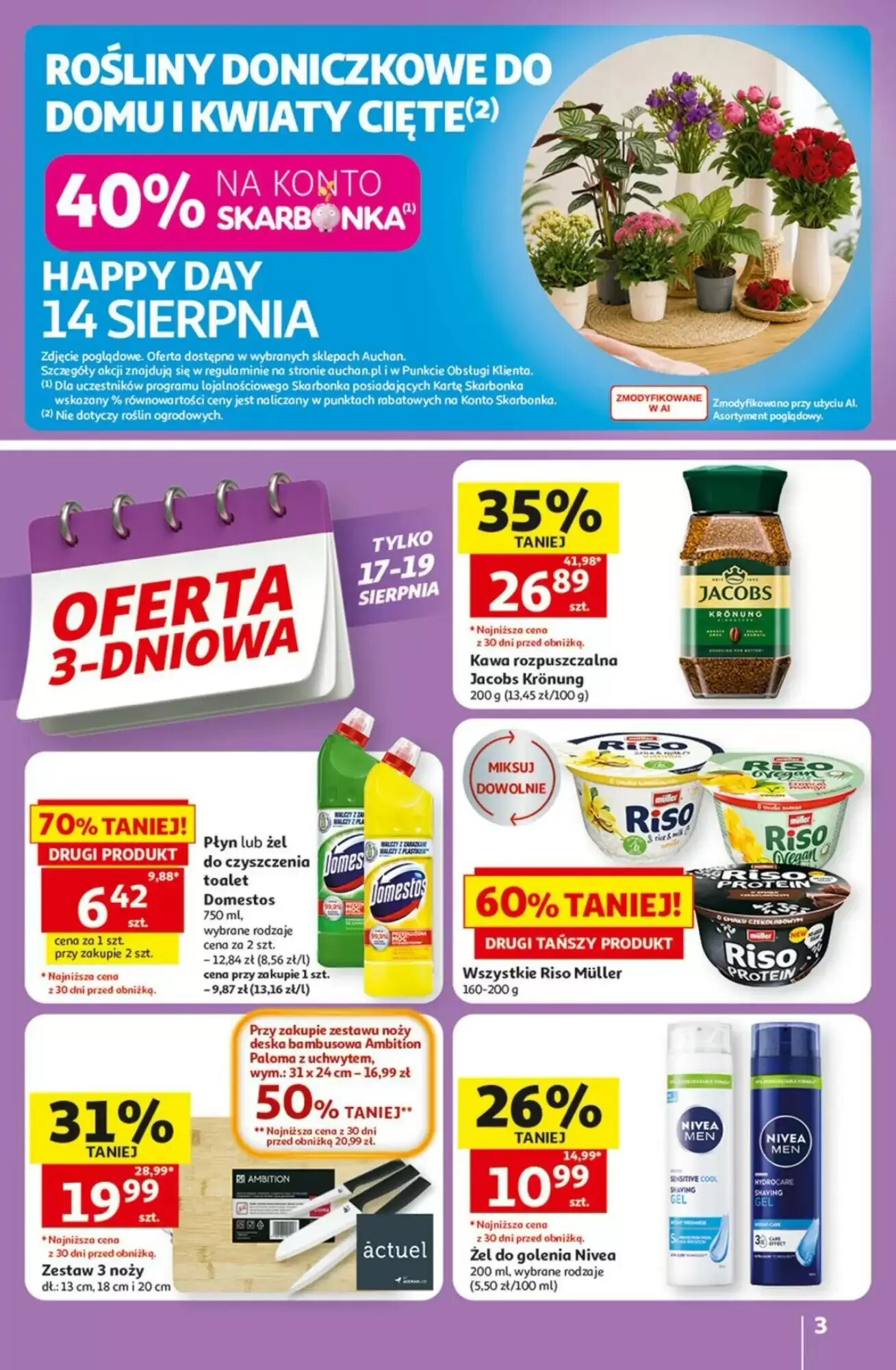 Gazetka promocyjna Auchan  ważna od 13.08.2026 - Strona 3.