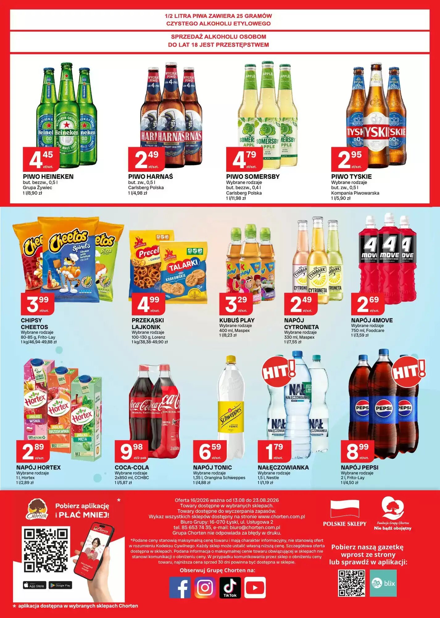 Gazetka promocyjna Chorten  ważna od 13.08.2026 - Strona 4.