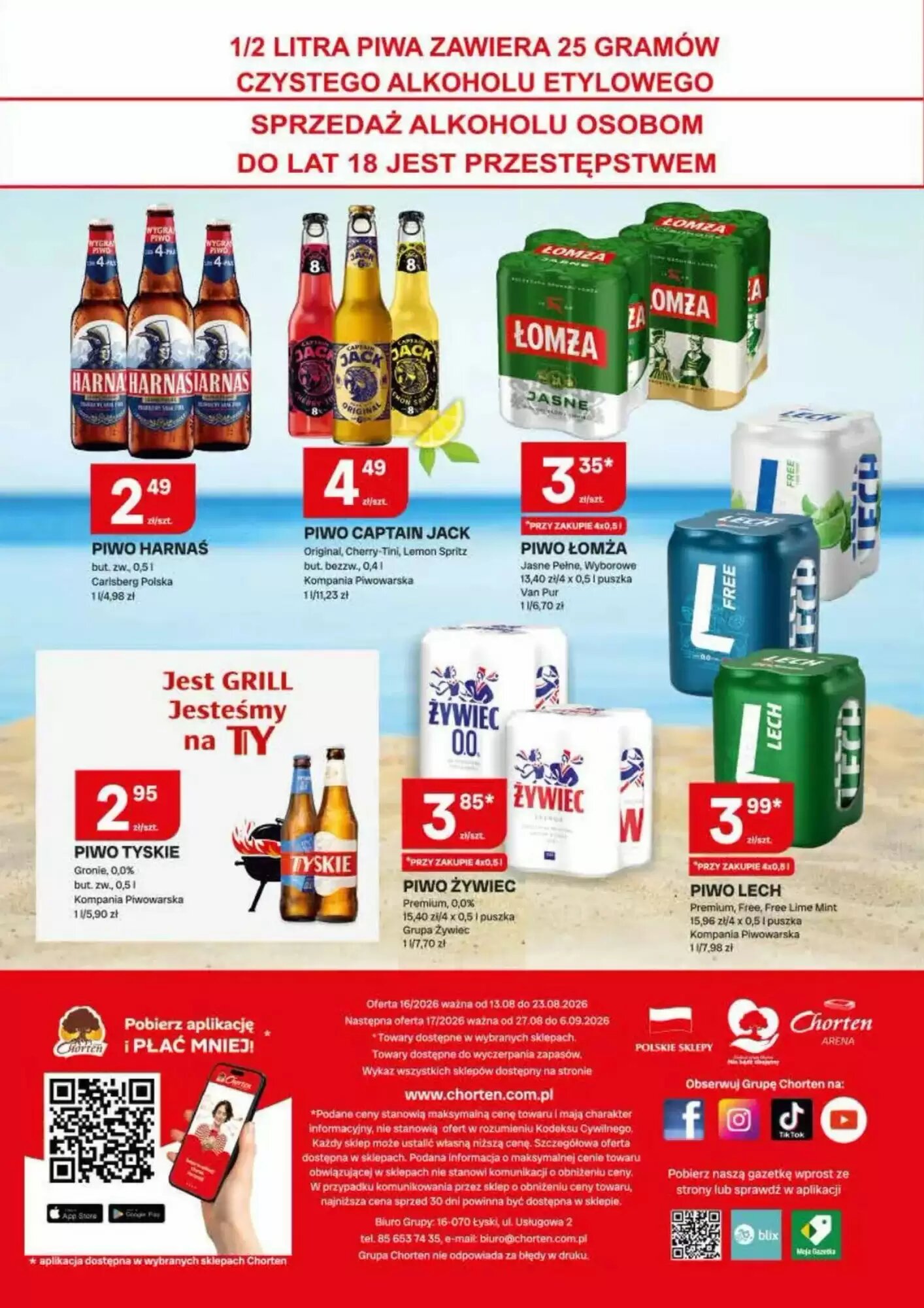 Gazetka promocyjna Chorten  ważna od 13.08.2026 - Strona 4.