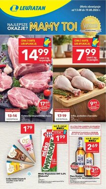 Gazetka promocyjna Lewiatan  ważna od 13.08.2026