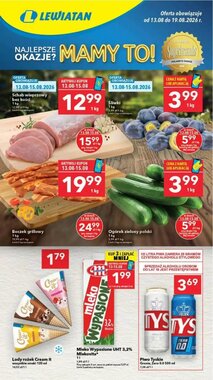 Gazetka promocyjna Lewiatan  ważna od 13.08.2026