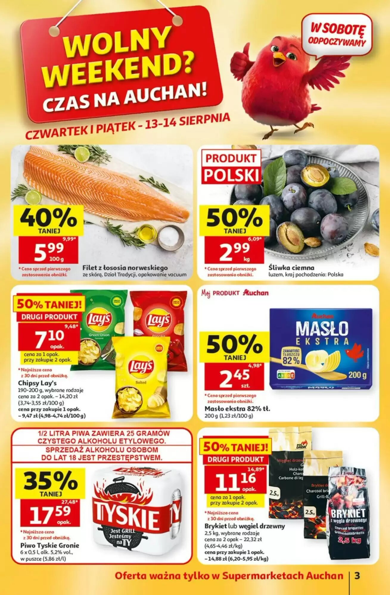 Gazetka promocyjna Auchan  ważna od 13.08.2026 - Strona 3.