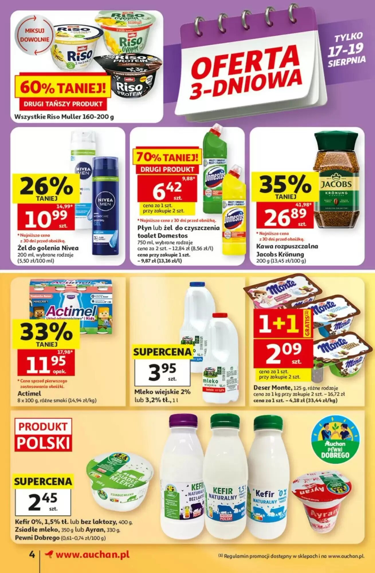 Gazetka promocyjna Auchan  ważna od 13.08.2026 - Strona 4.