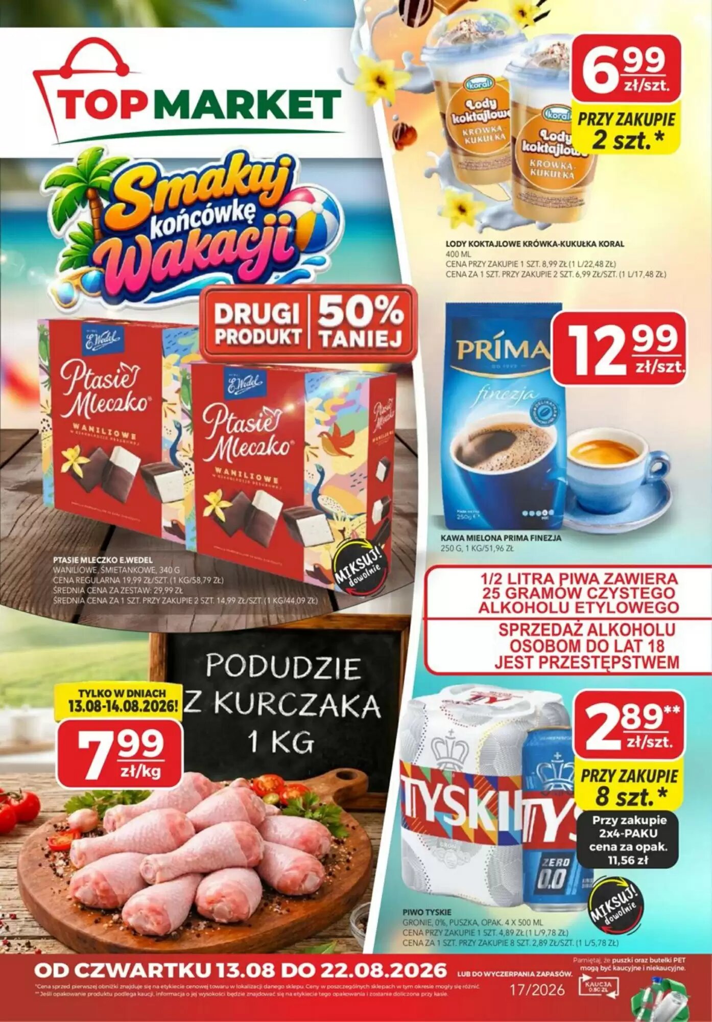 Gazetka promocyjna Top Market  ważna od 13.08.2026 - Strona 1.