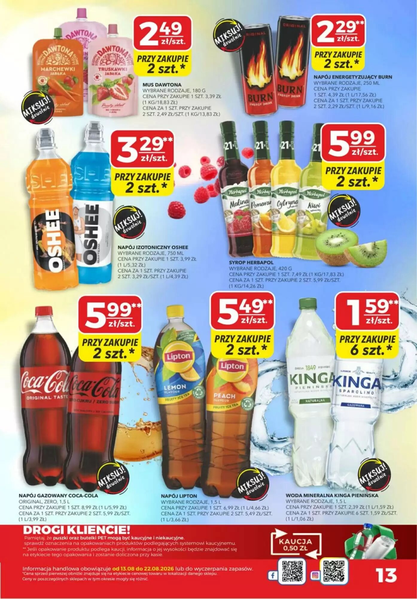 Gazetka promocyjna Top Market  ważna od 13.08.2026 - Strona 13.