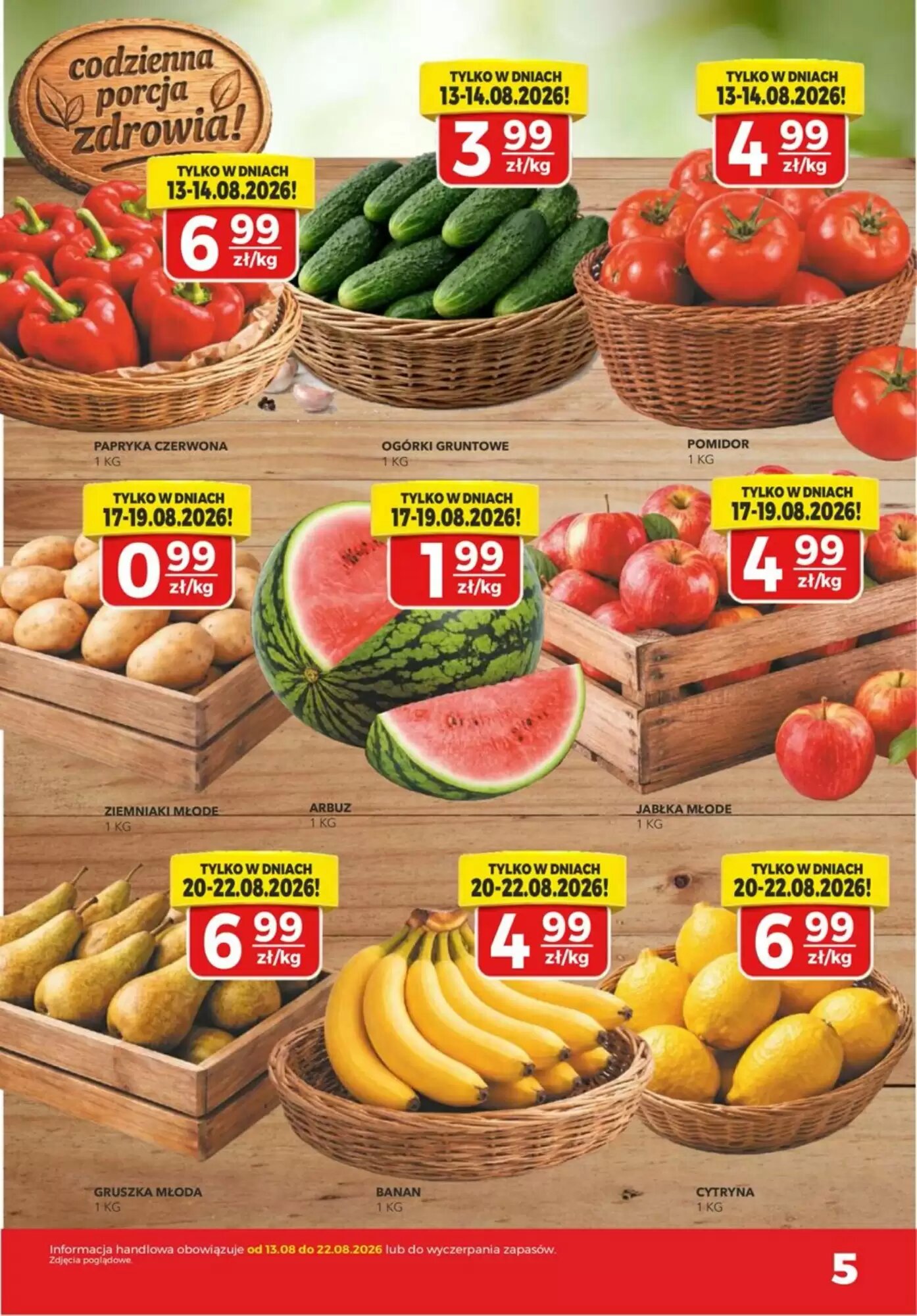 Gazetka promocyjna Top Market  ważna od 13.08.2026 - Strona 5.
