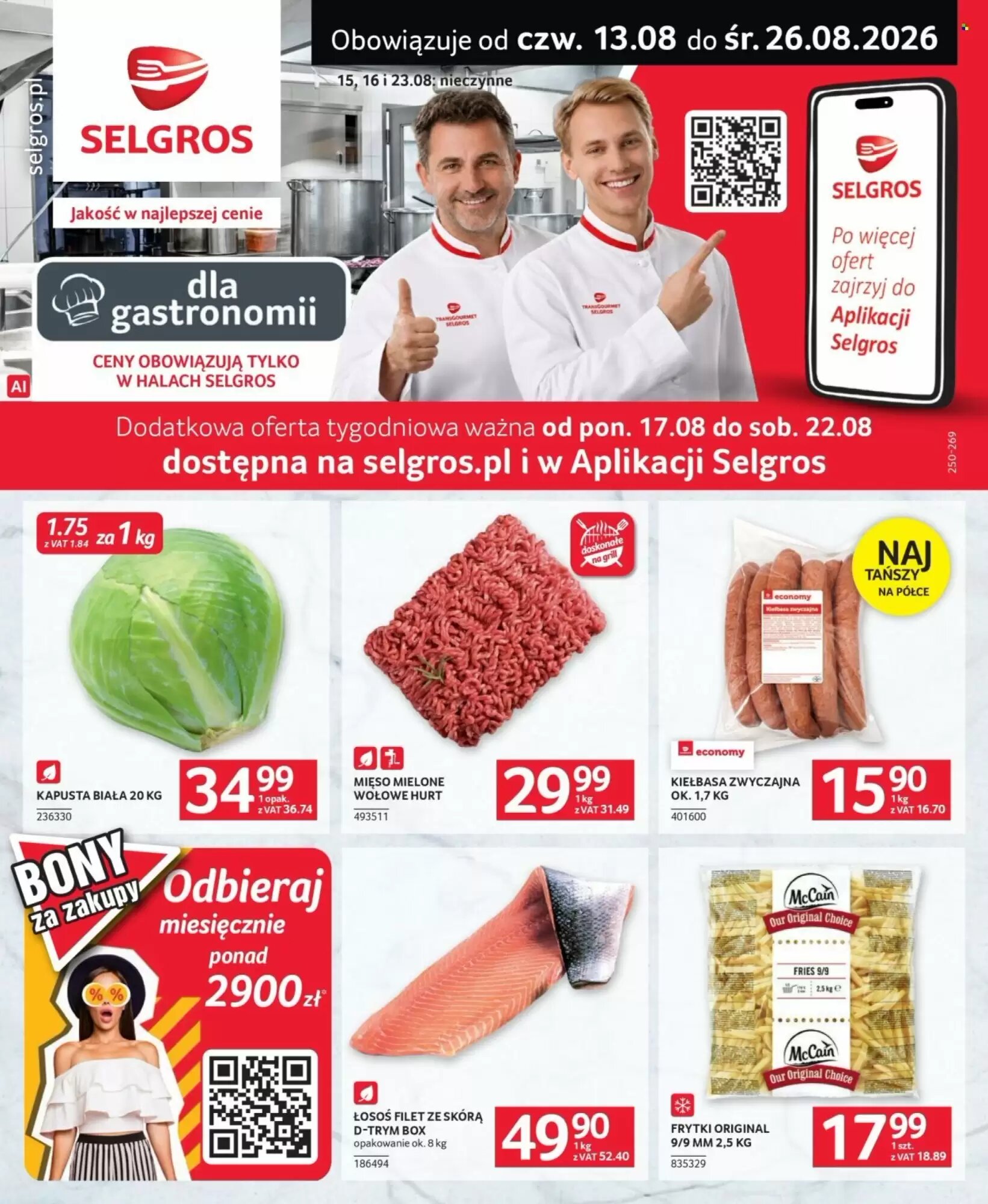 Gazetka promocyjna Selgros  ważna od 13.08.2026 - Strona 1.
