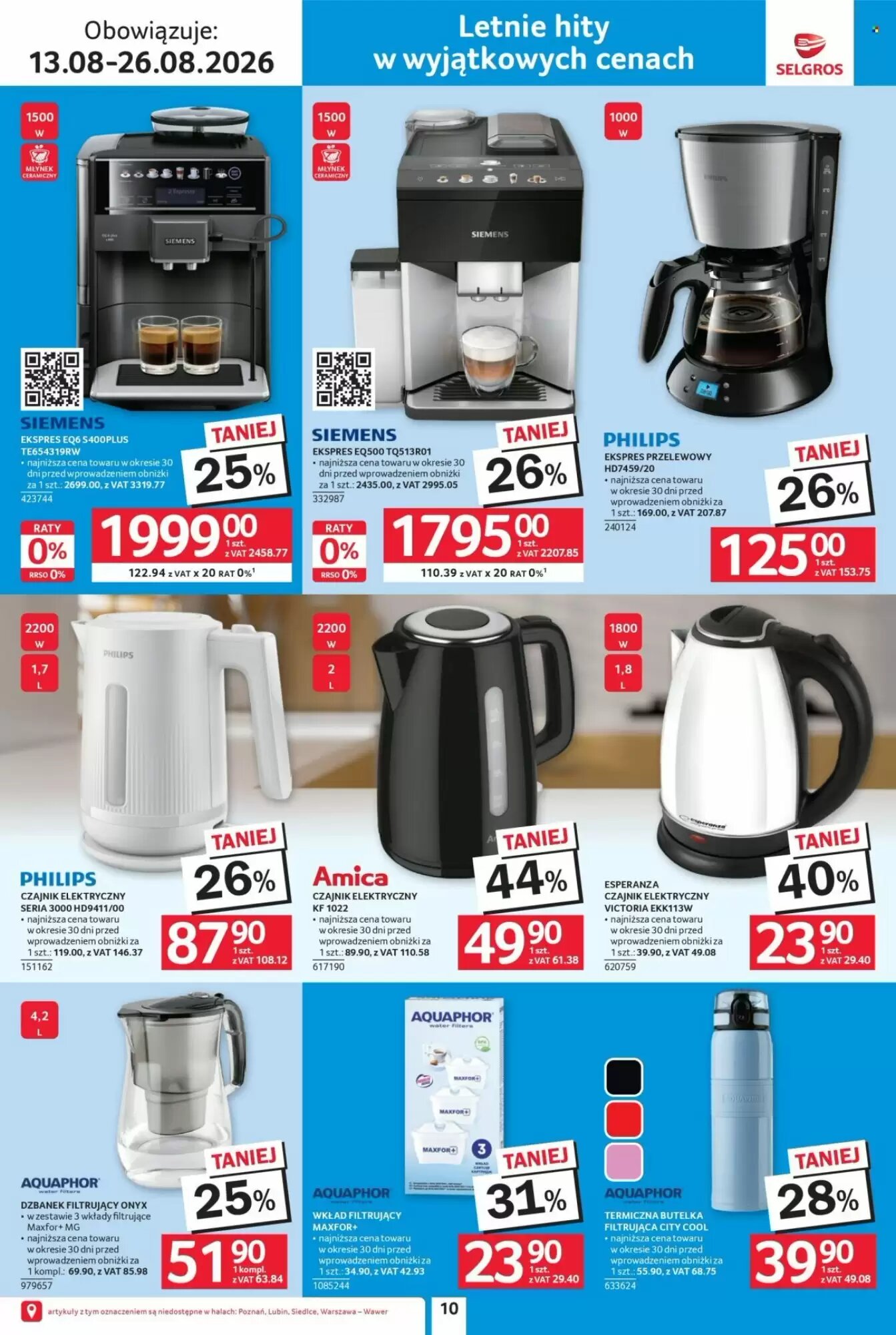 Gazetka promocyjna Selgros  ważna od 13.08.2026 - Strona 10.