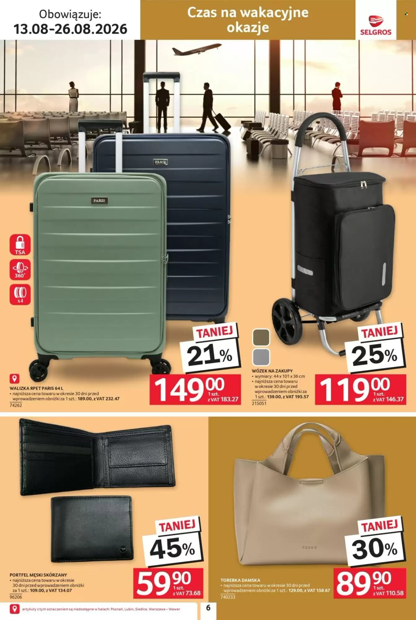 Gazetka promocyjna Selgros  ważna od 13.08.2026 - Strona 6.