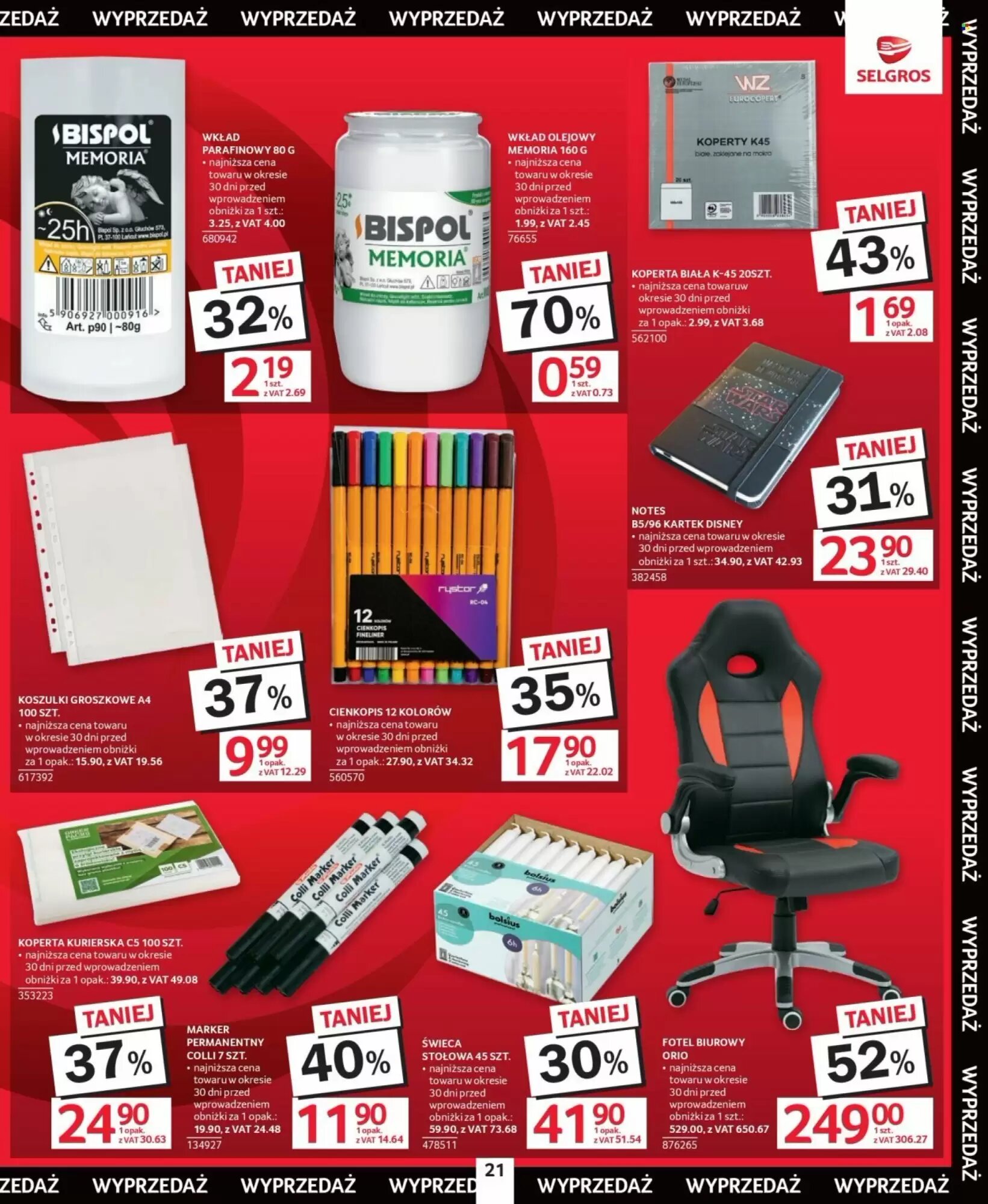 Gazetka promocyjna Selgros  ważna od 13.08.2026 - Strona 21.