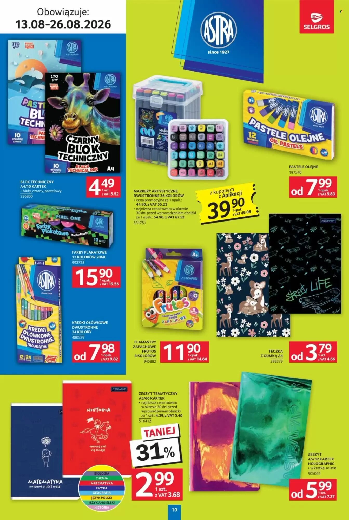 Gazetka promocyjna Selgros  ważna od 13.08.2026 - Strona 10.