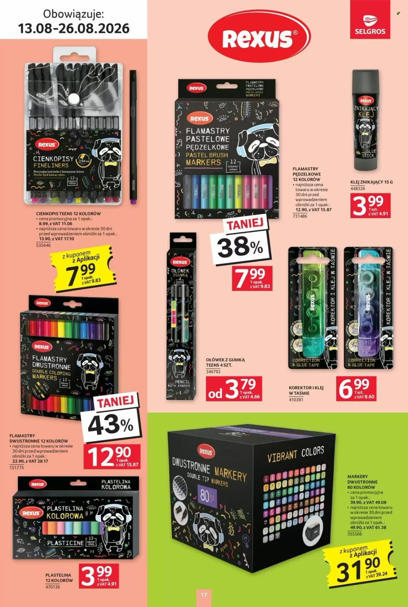 Gazetka promocyjna Selgros  ważna od 13.08.2026 - Strona 17.