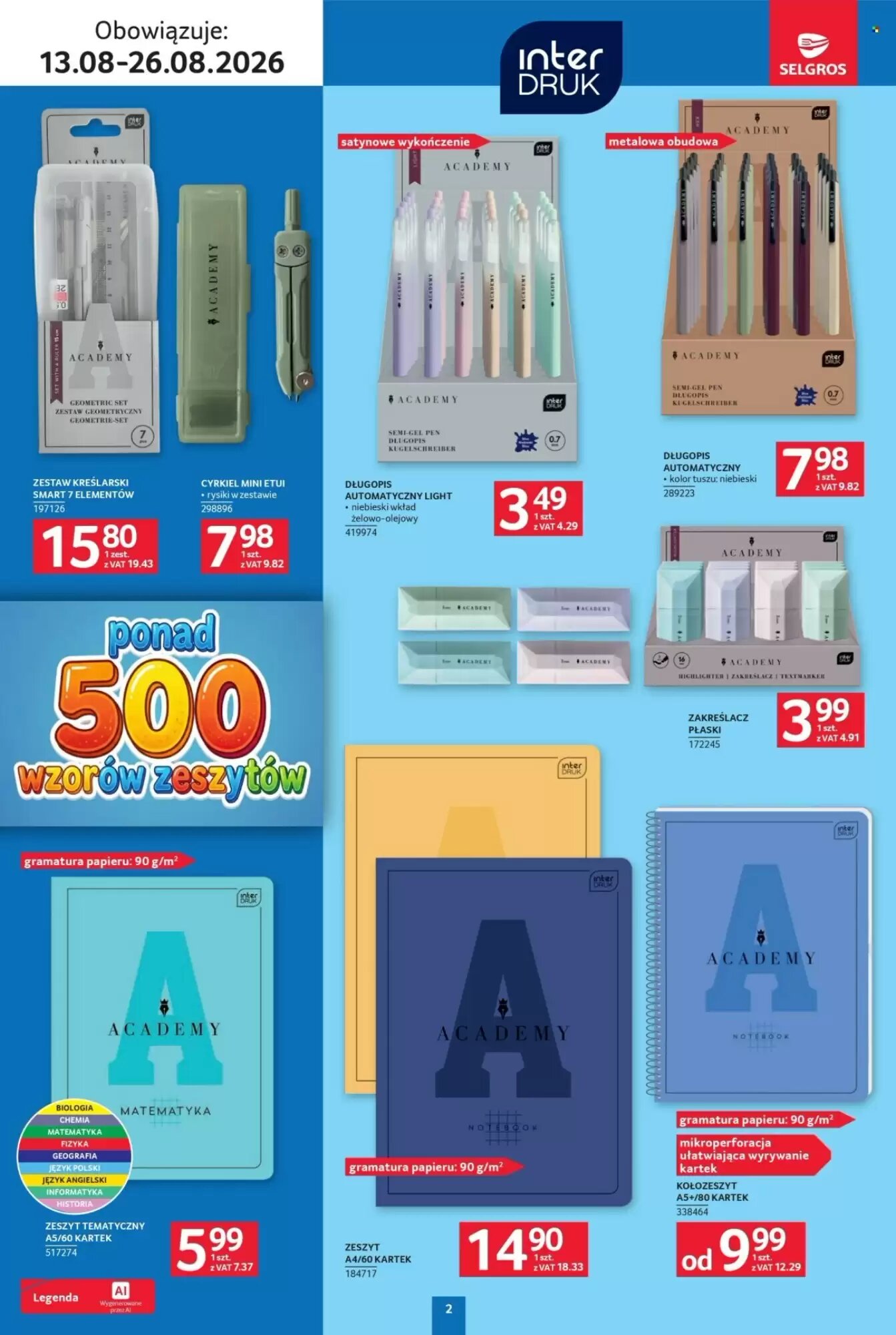Gazetka promocyjna Selgros  ważna od 13.08.2026 - Strona 2.