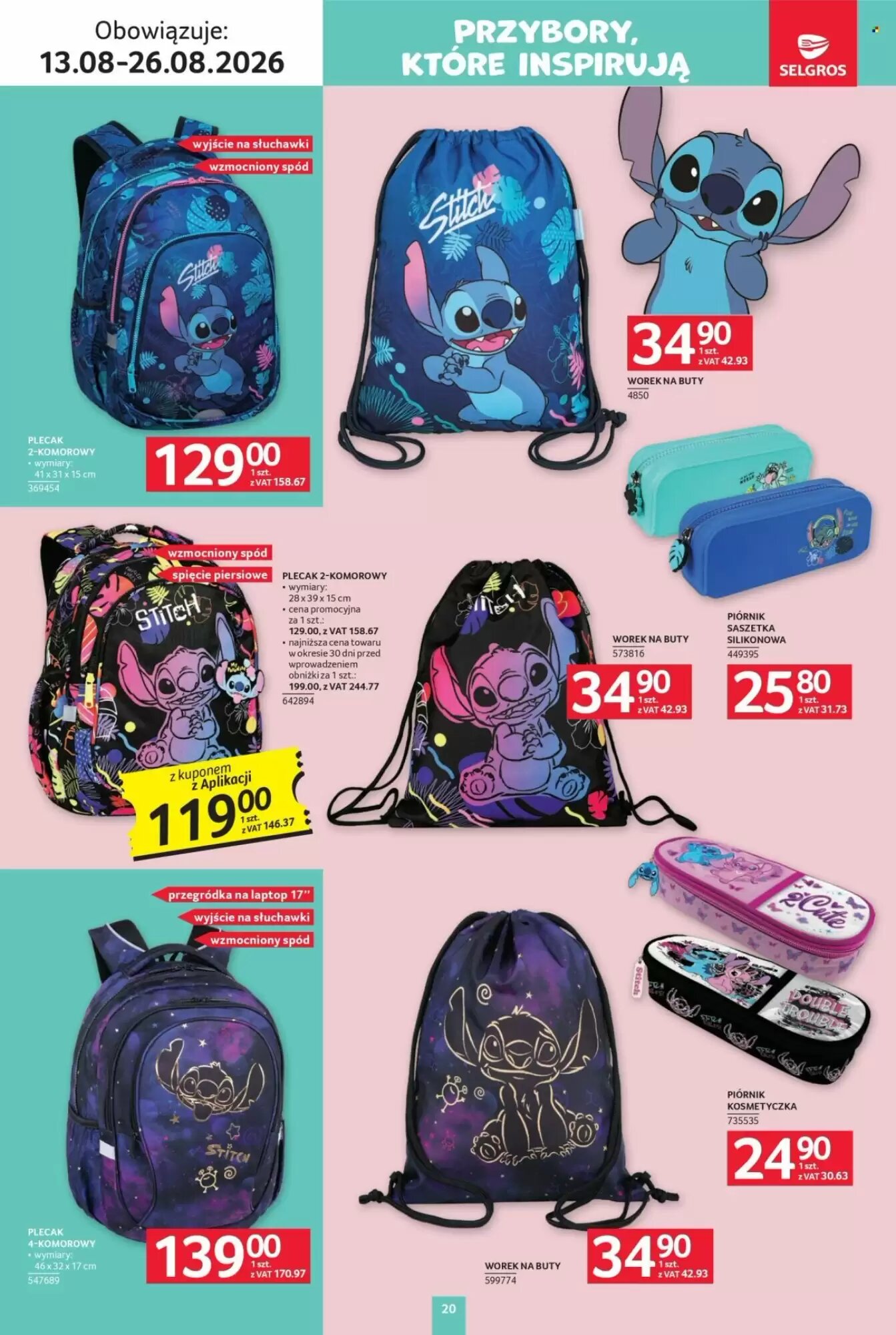 Gazetka promocyjna Selgros  ważna od 13.08.2026 - Strona 20.