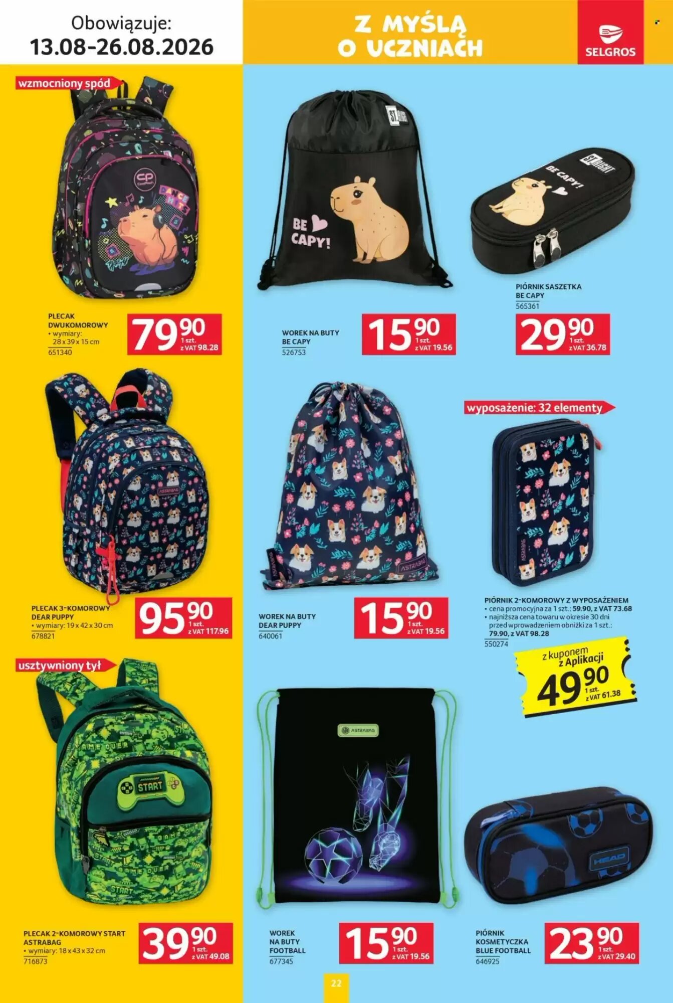 Gazetka promocyjna Selgros  ważna od 13.08.2026 - Strona 22.