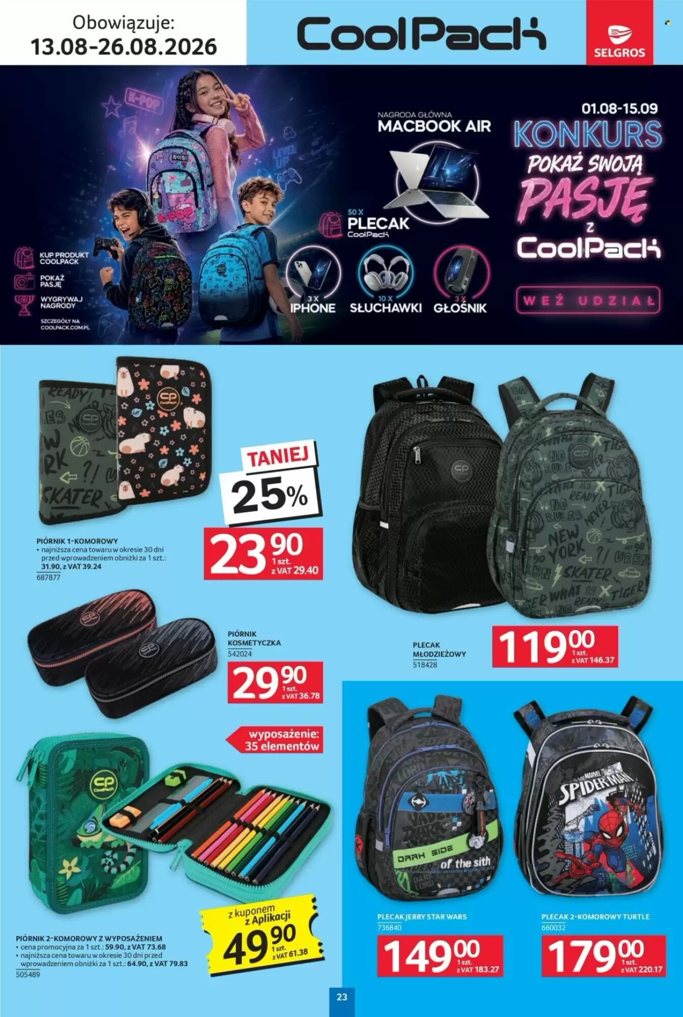 Gazetka promocyjna Selgros  ważna od 13.08.2026 - Strona 23.