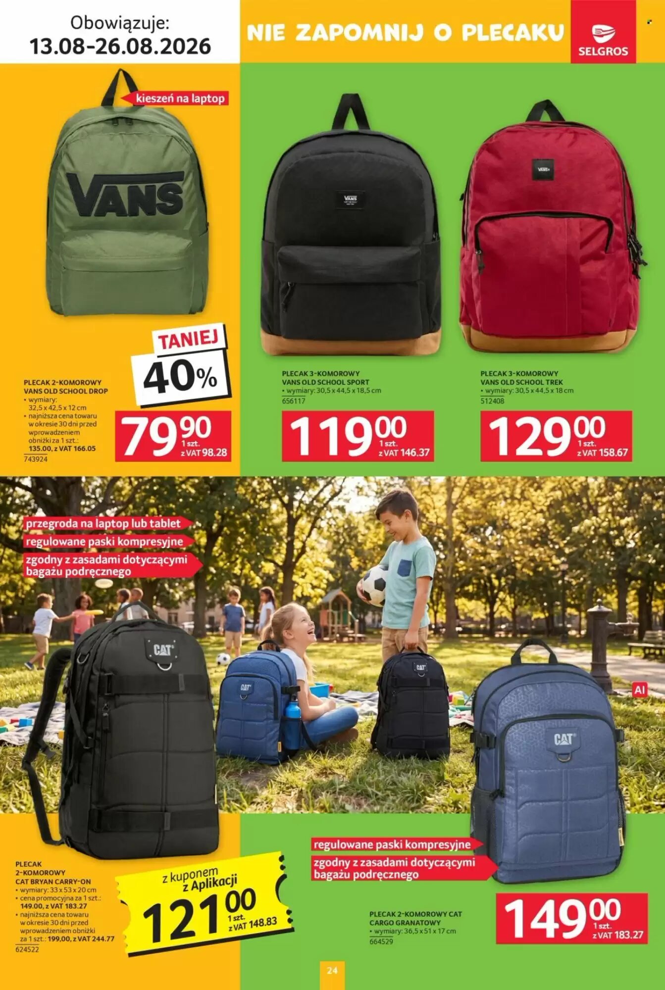 Gazetka promocyjna Selgros  ważna od 13.08.2026 - Strona 24.