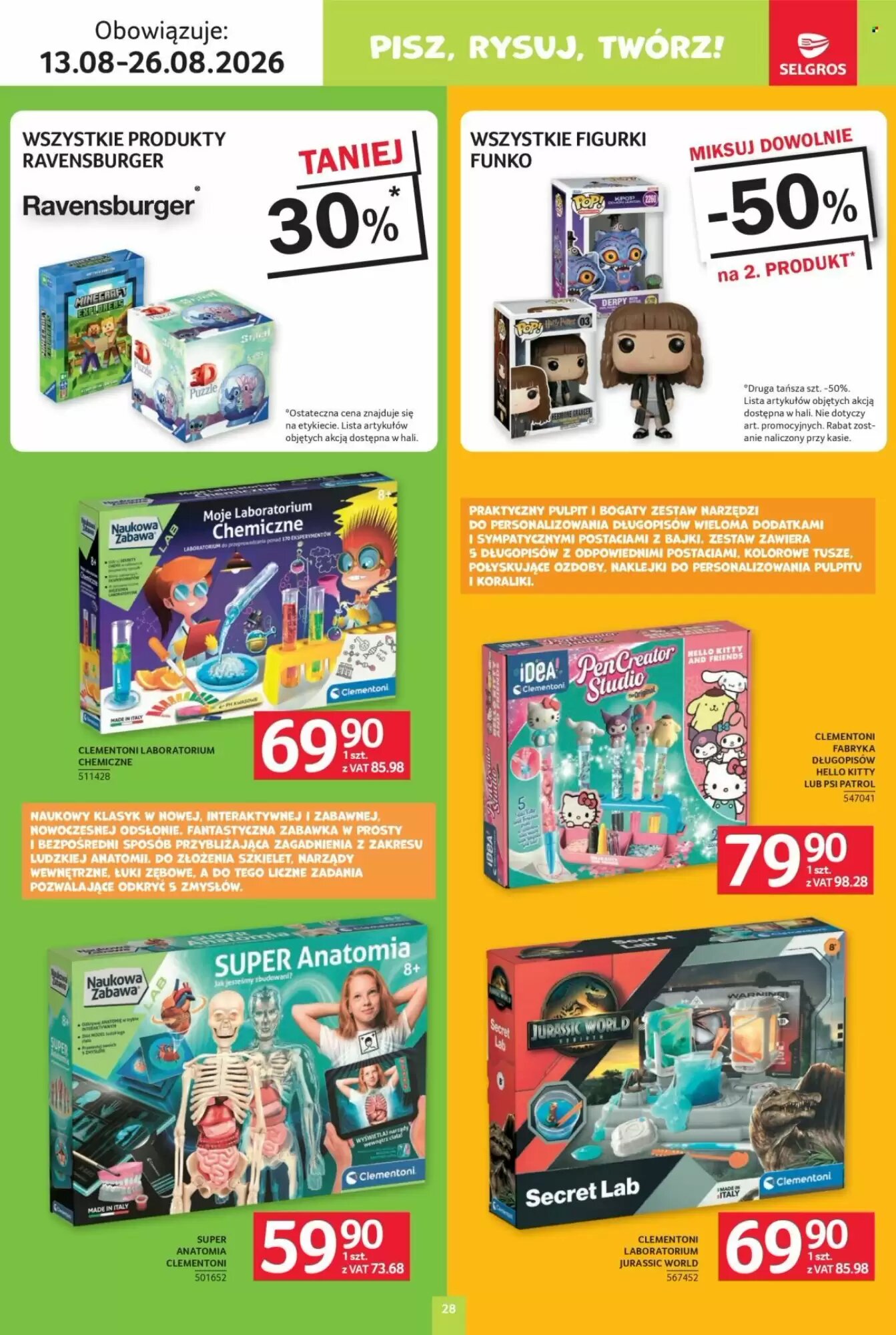 Gazetka promocyjna Selgros  ważna od 13.08.2026 - Strona 28.