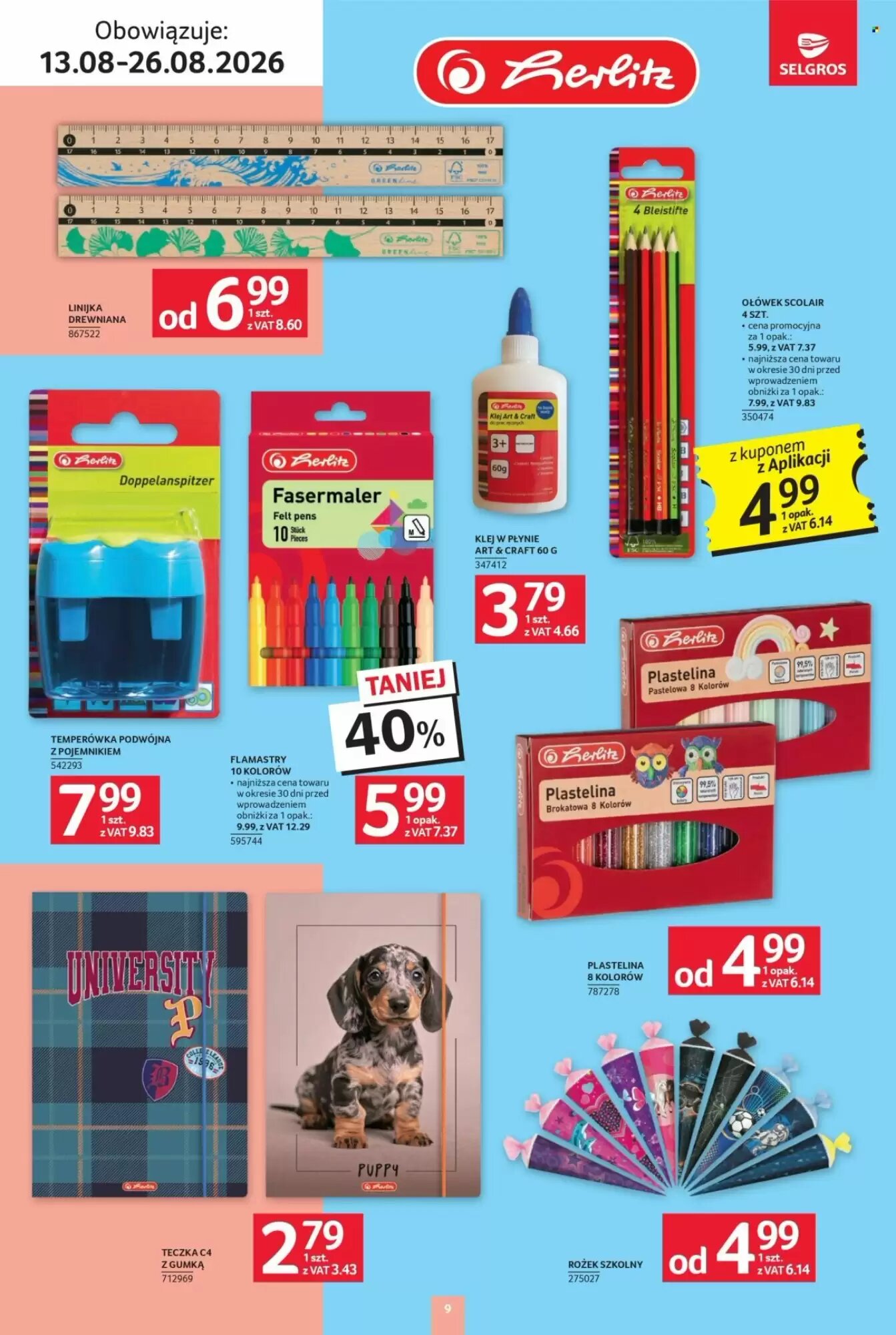 Gazetka promocyjna Selgros  ważna od 13.08.2026 - Strona 9.
