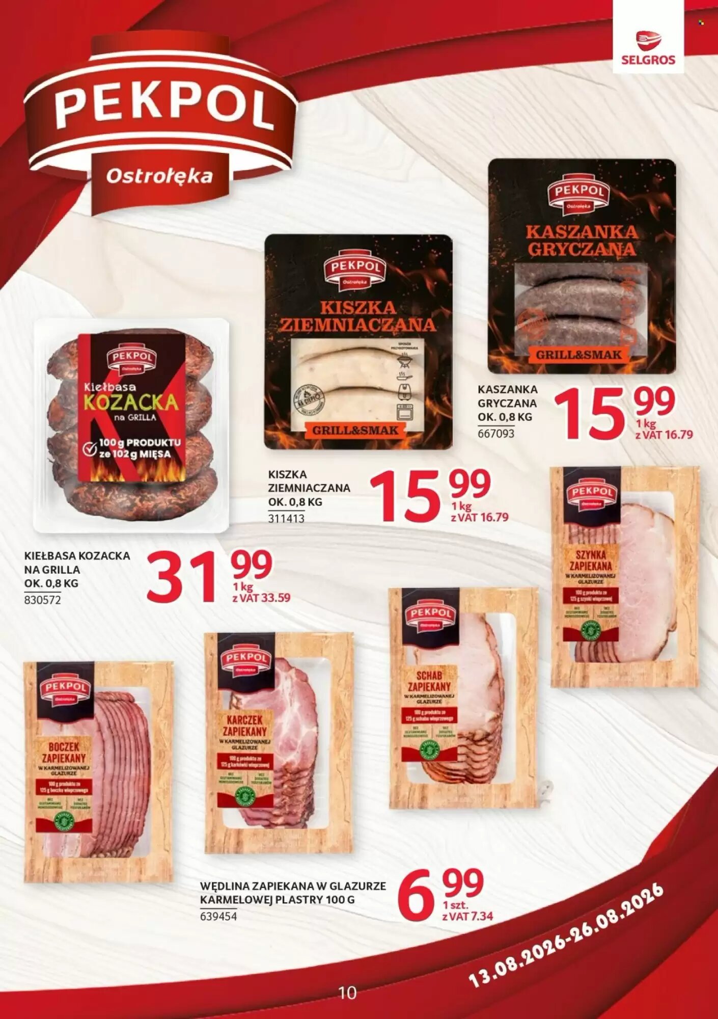 Gazetka promocyjna Selgros  ważna od 13.08.2026 - Strona 10.