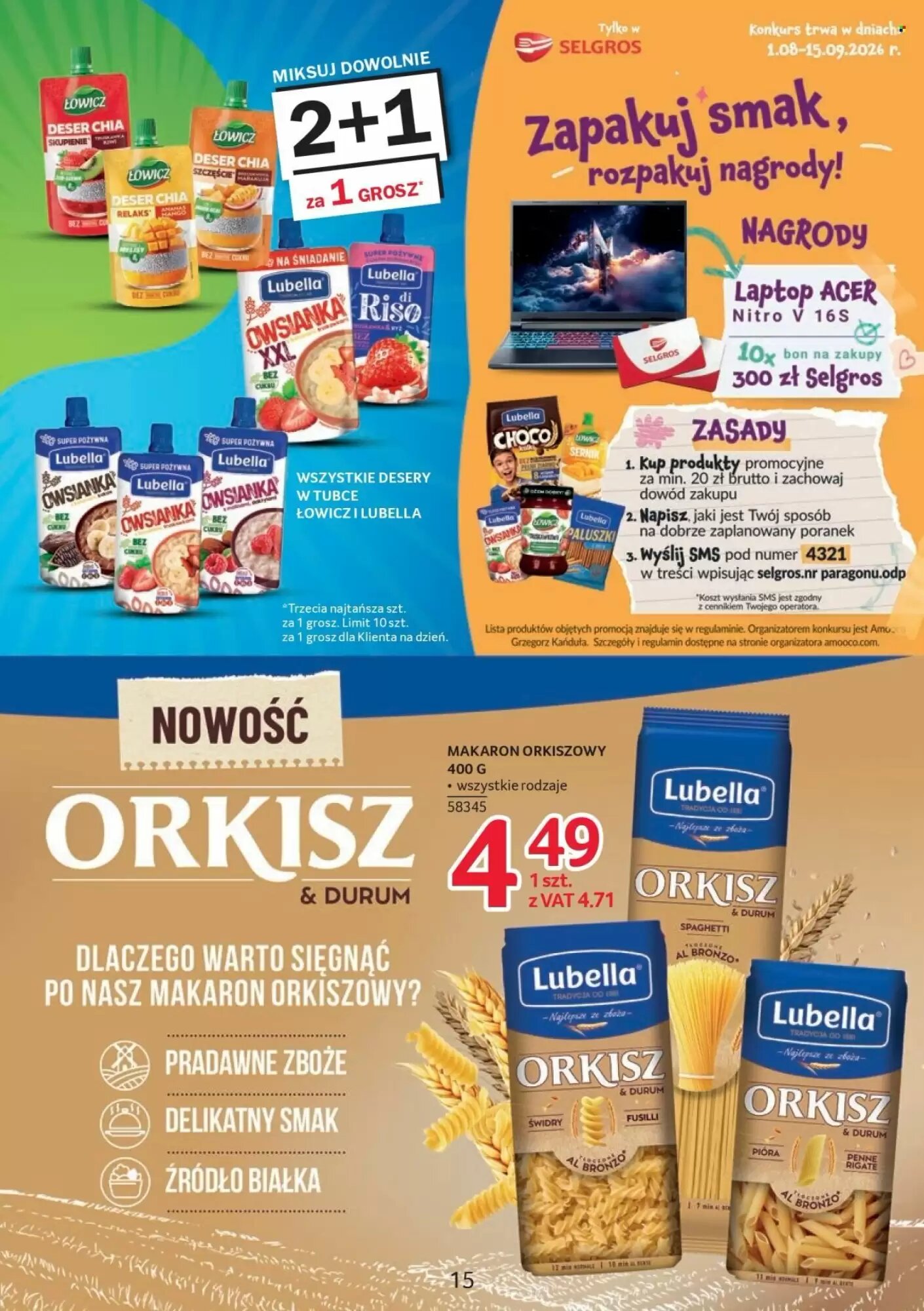 Gazetka promocyjna Selgros  ważna od 13.08.2026 - Strona 15.