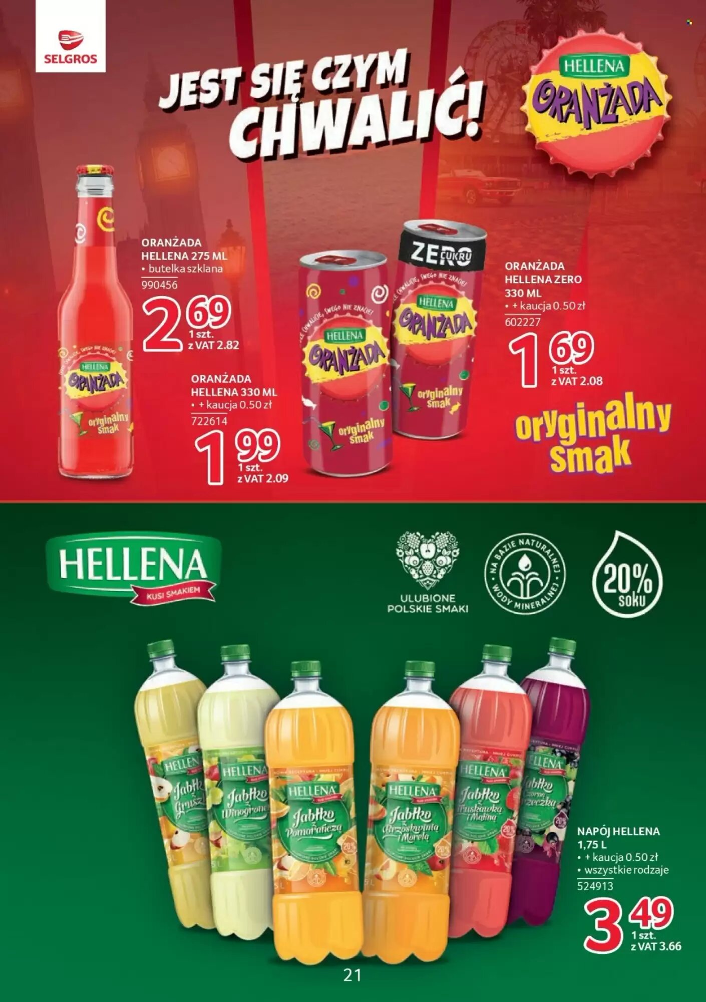 Gazetka promocyjna Selgros  ważna od 13.08.2026 - Strona 21.