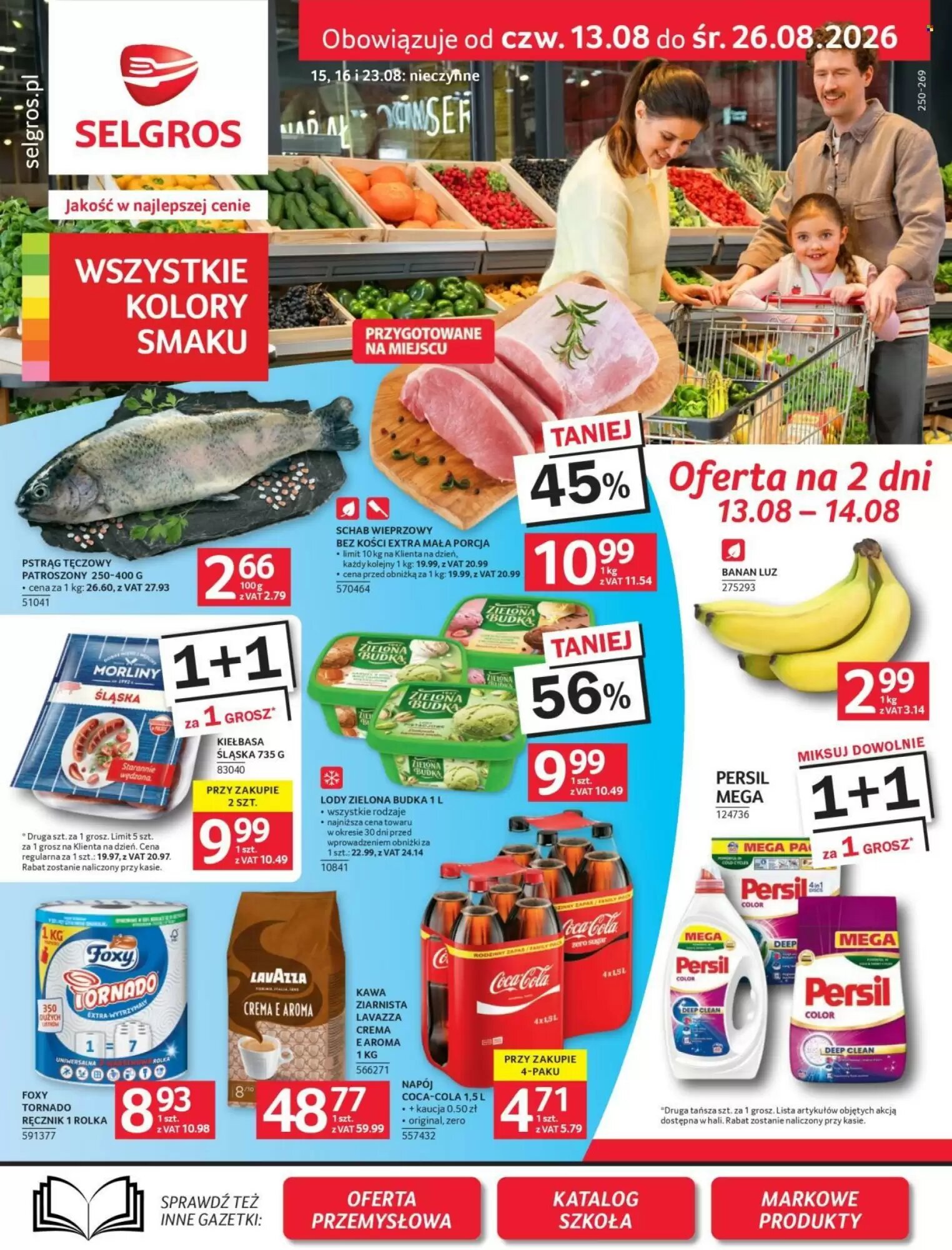 Gazetka promocyjna Selgros ważna od 13.08.2026 - Strona 1.