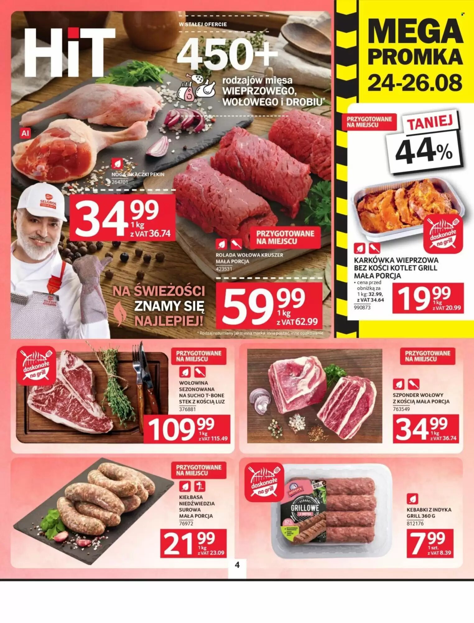 Gazetka promocyjna Selgros  ważna od 13.08.2026 - Strona 4.