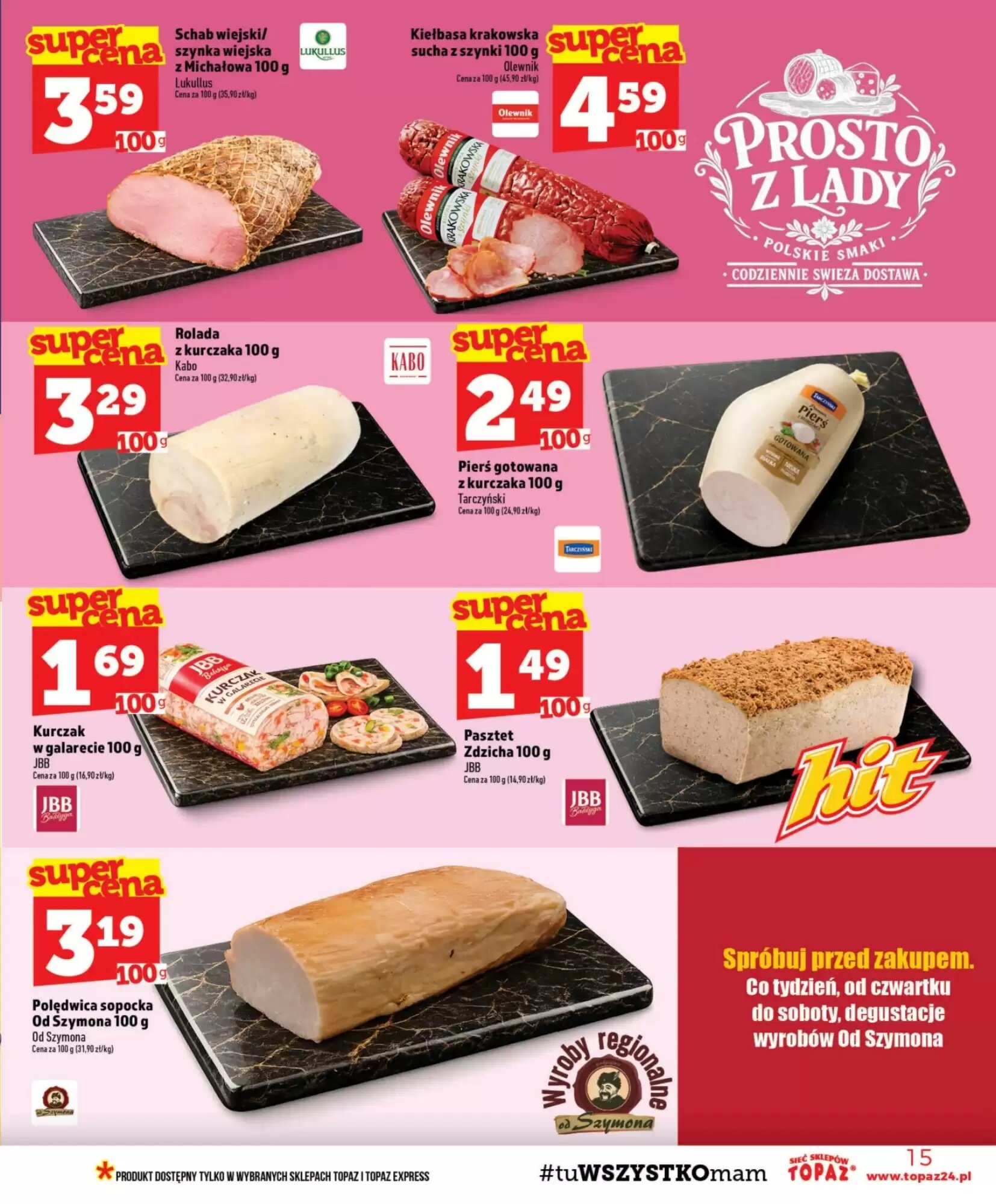 Gazetka promocyjna Topaz  ważna od 13.08.2026 - Strona 15.