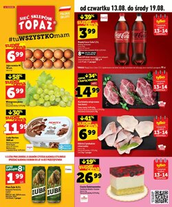Gazetka promocyjna Topaz  ważna od 13.08.2026