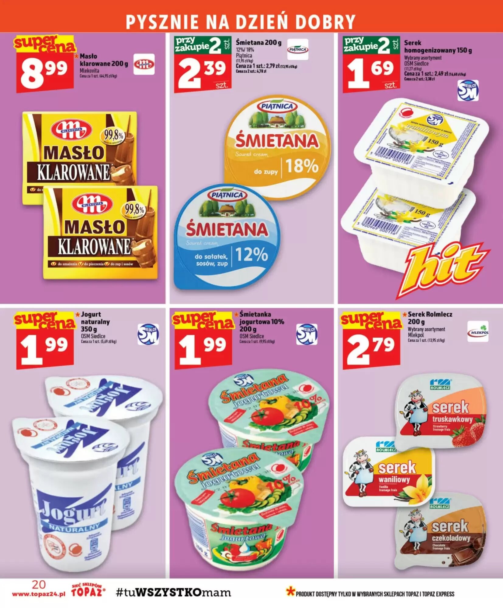 Gazetka promocyjna Topaz  ważna od 13.08.2026 - Strona 20.