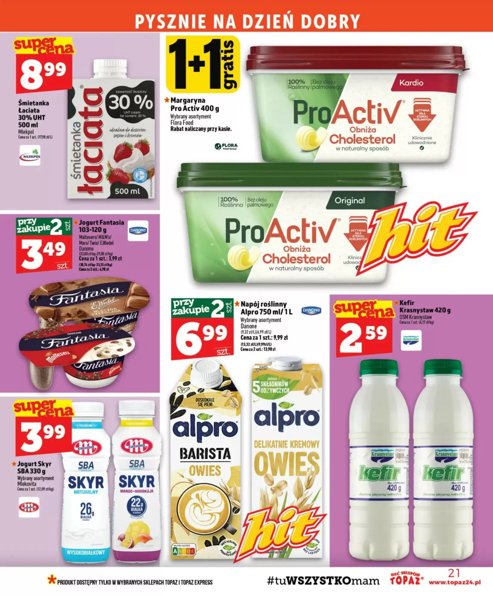 Gazetka promocyjna Topaz  ważna od 13.08.2026 - Strona 21.