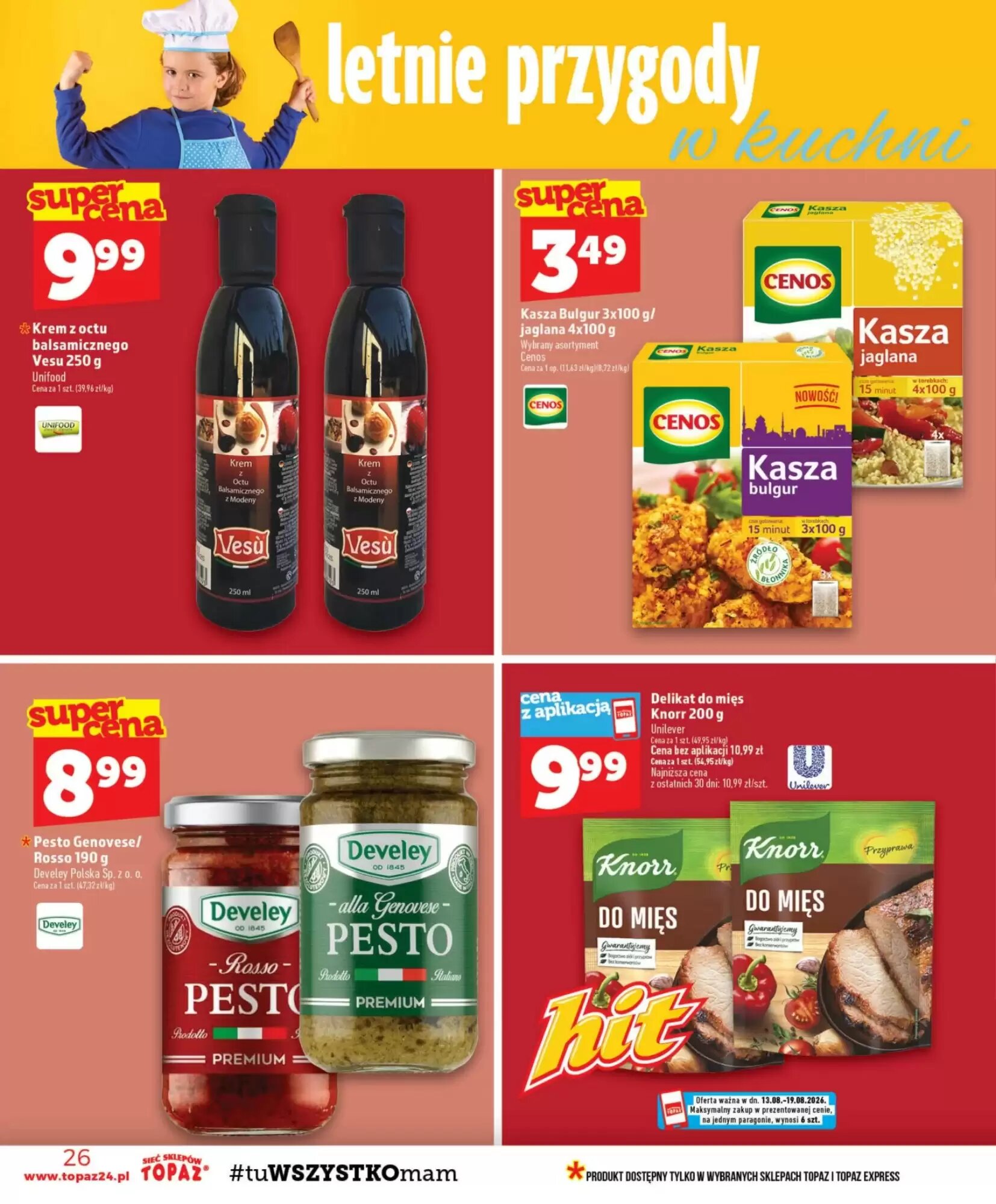 Gazetka promocyjna Topaz  ważna od 13.08.2026 - Strona 26.