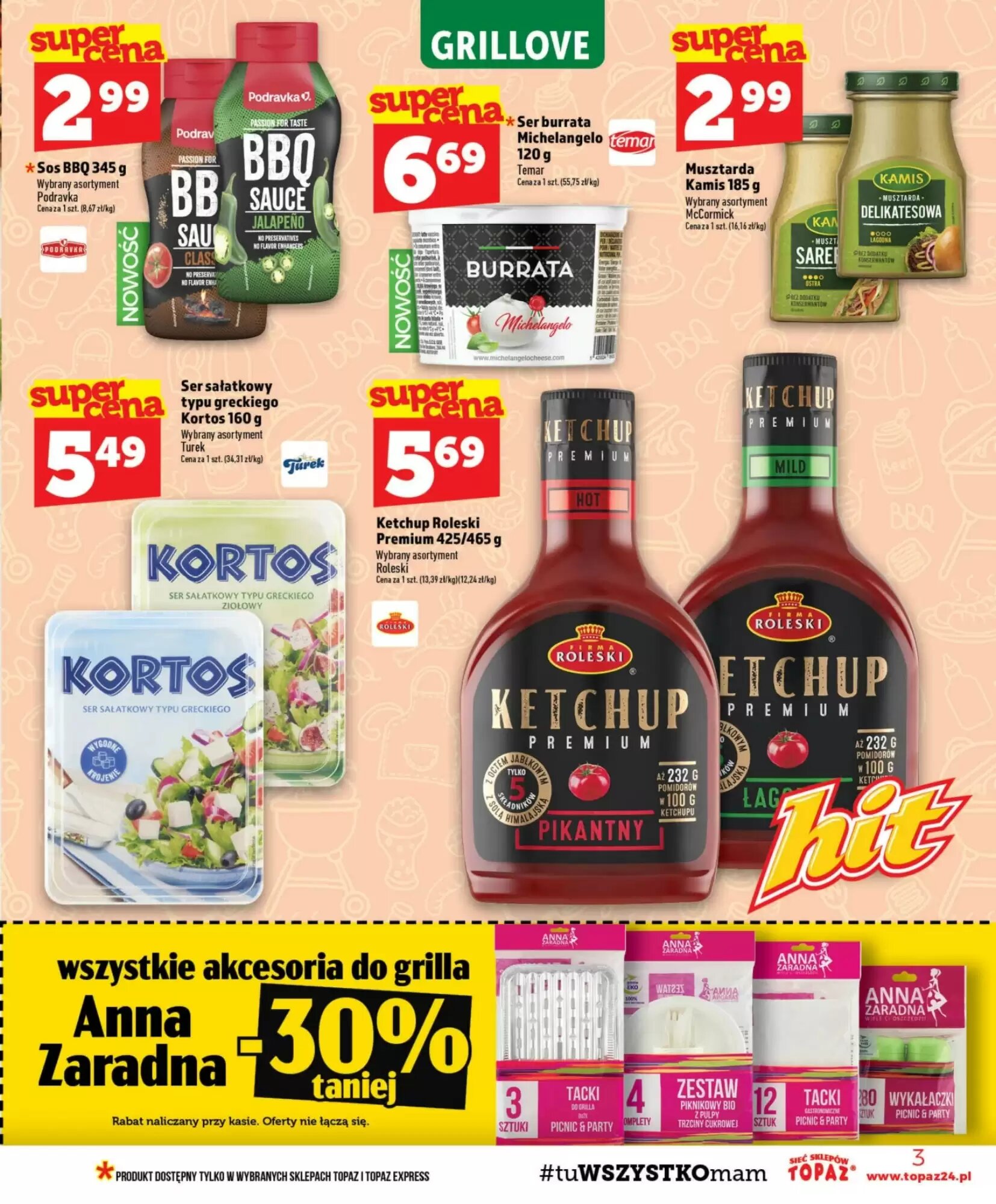 Gazetka promocyjna Topaz  ważna od 13.08.2026 - Strona 3.
