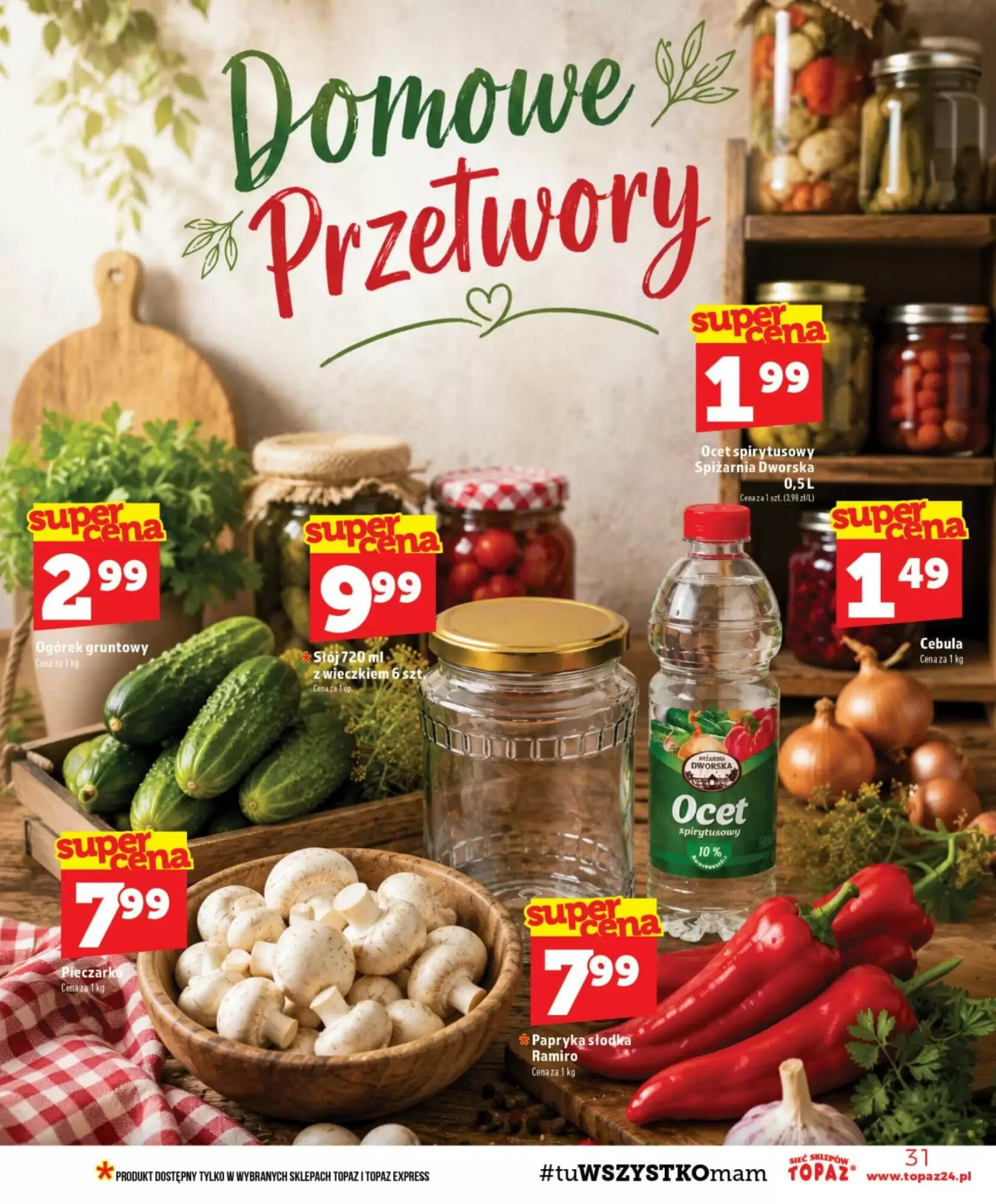 Gazetka promocyjna Topaz  ważna od 13.08.2026 - Strona 31.