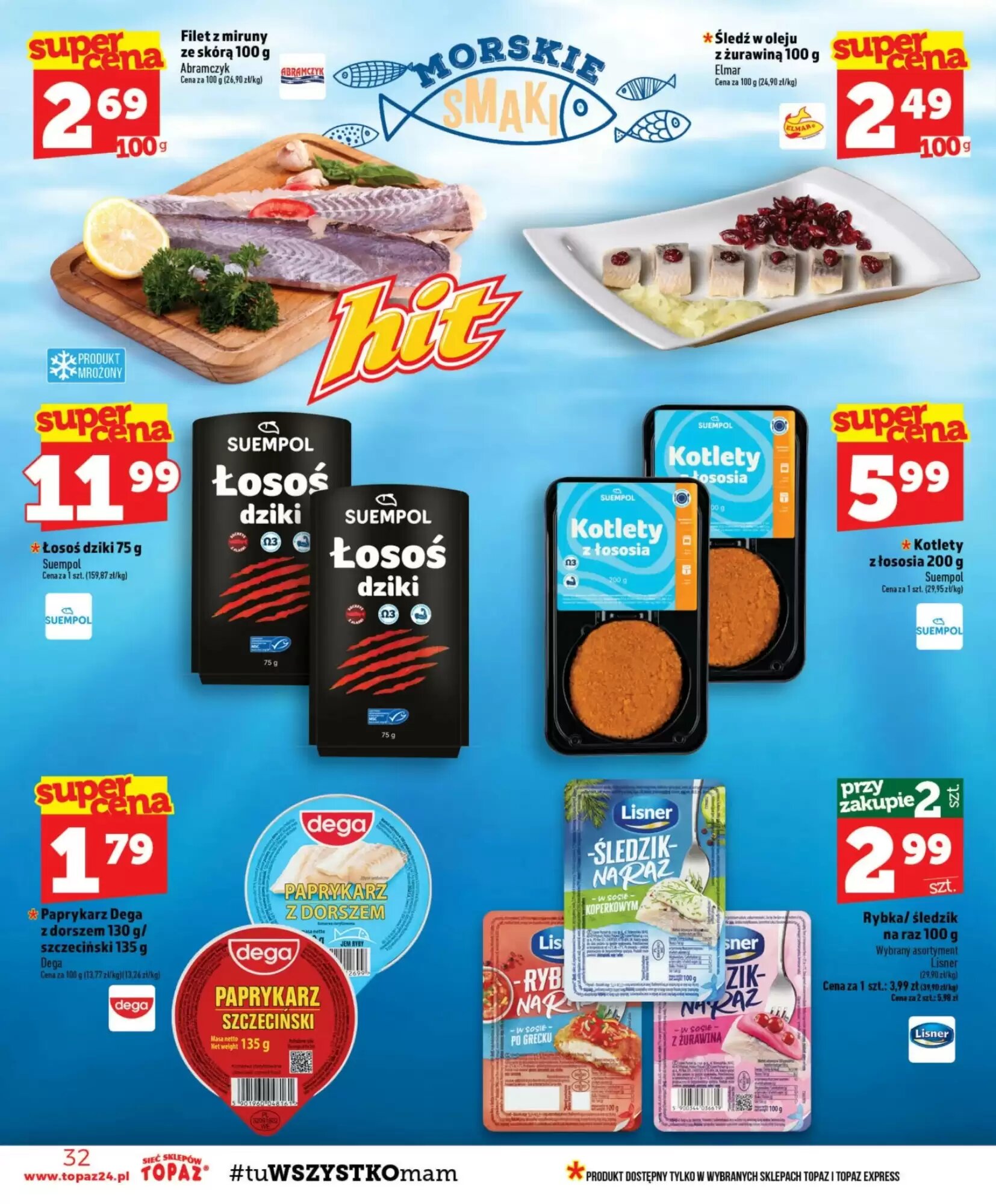 Gazetka promocyjna Topaz  ważna od 13.08.2026 - Strona 32.