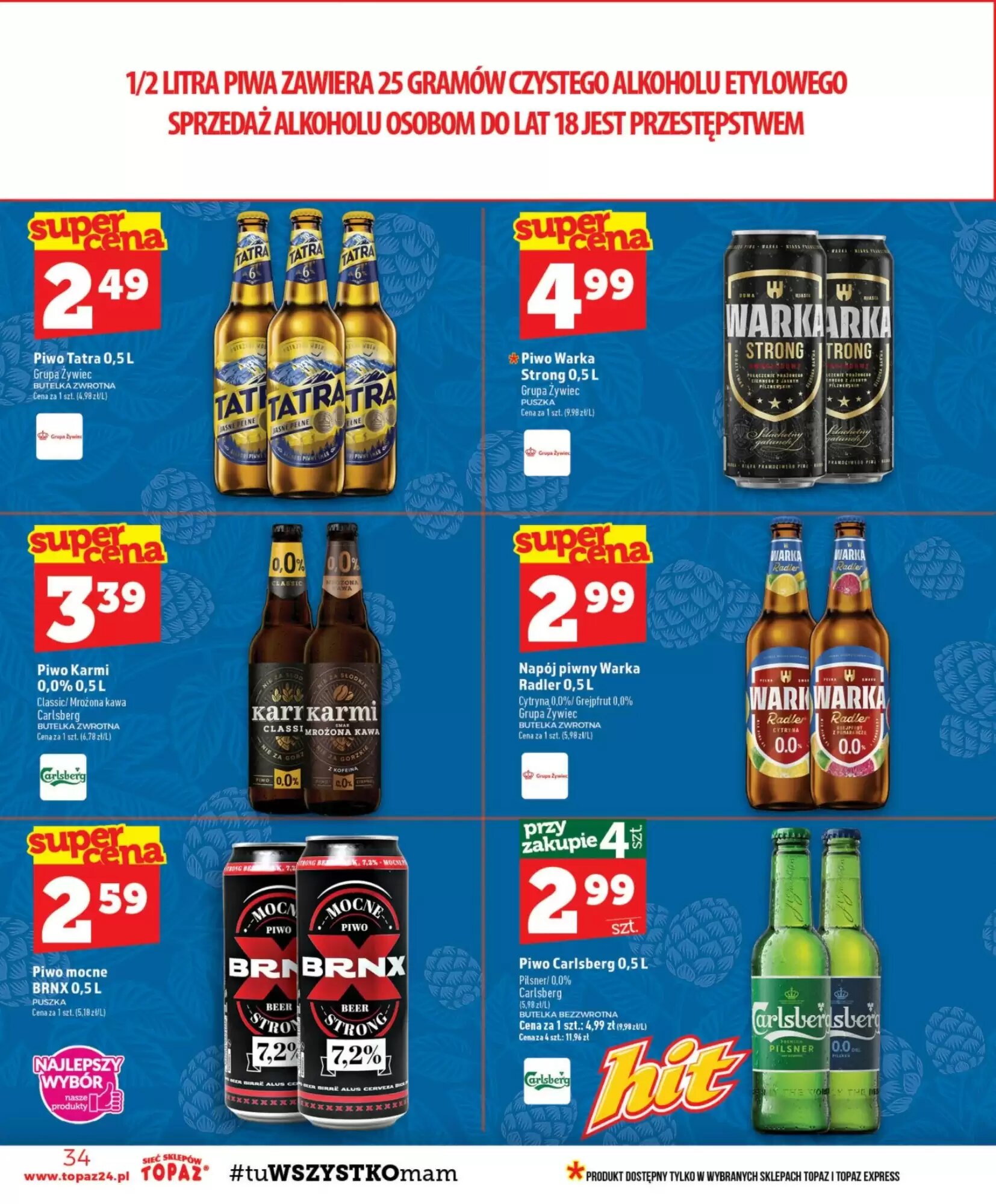 Gazetka promocyjna Topaz  ważna od 13.08.2026 - Strona 34.