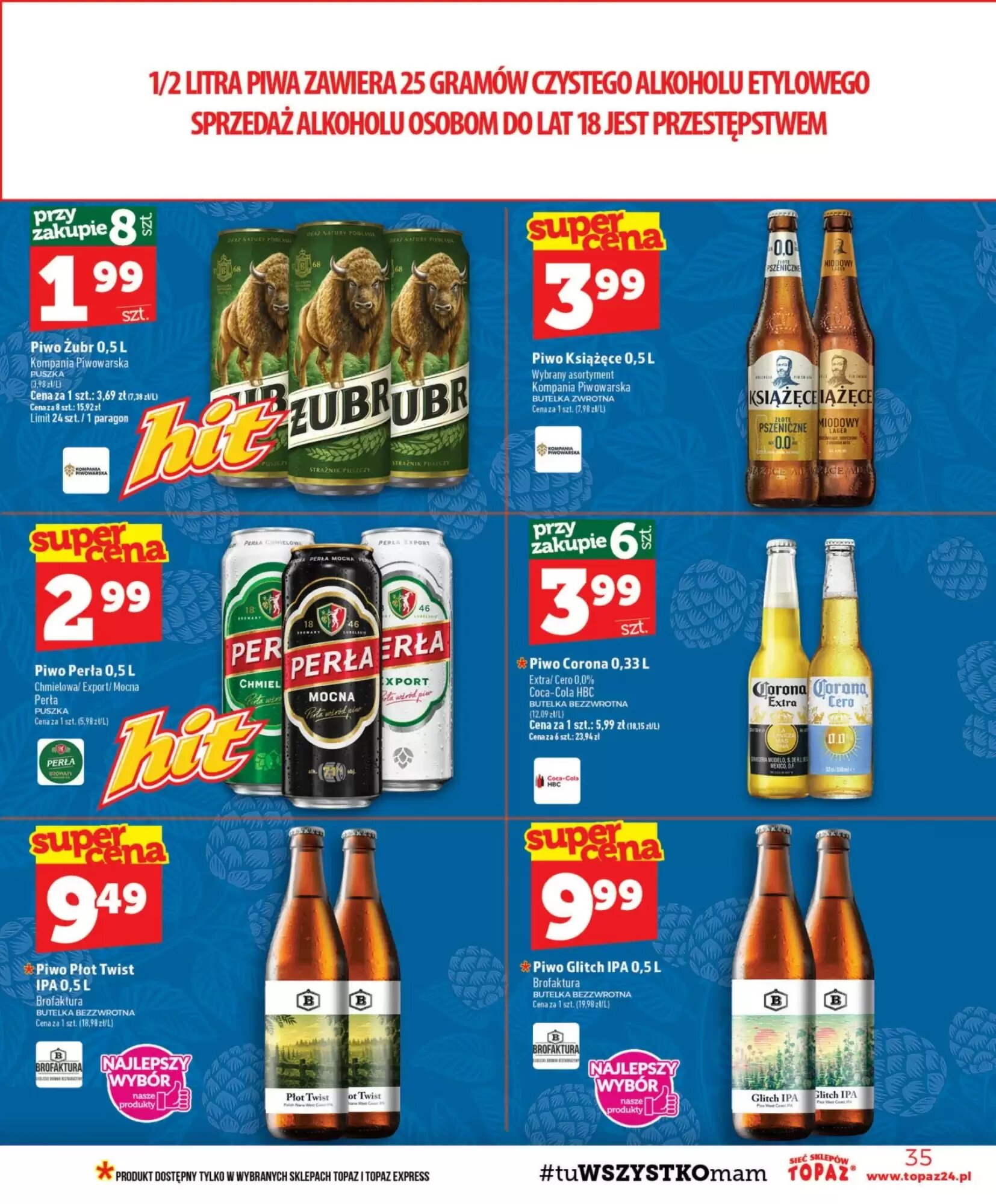 Gazetka promocyjna Topaz  ważna od 13.08.2026 - Strona 35.