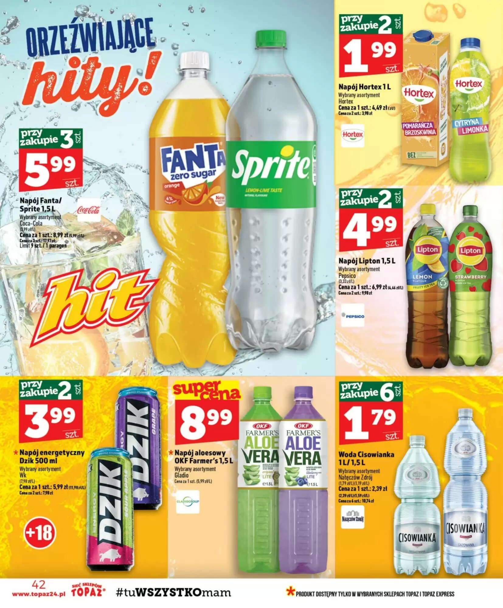 Gazetka promocyjna Topaz  ważna od 13.08.2026 - Strona 42.