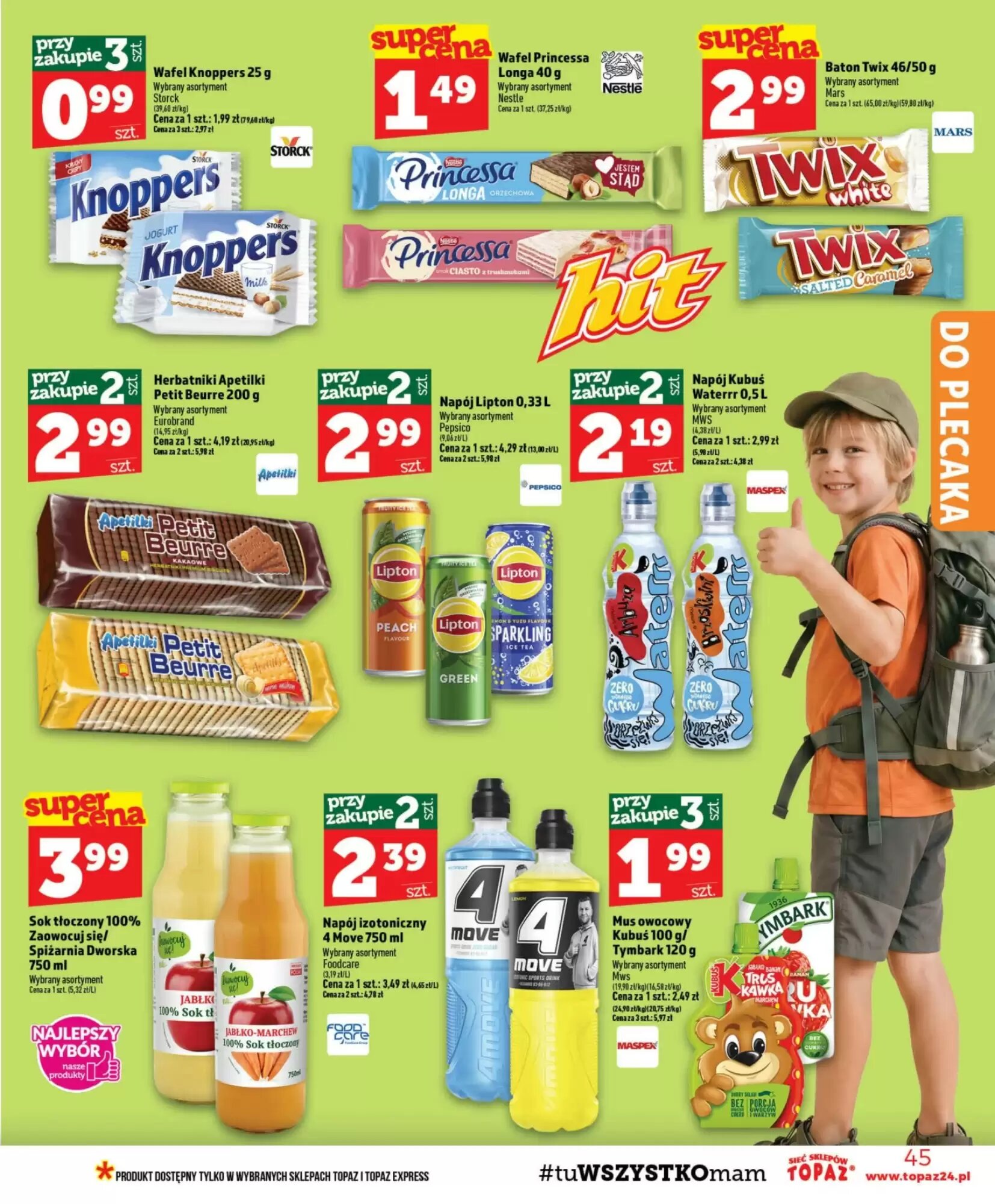 Gazetka promocyjna Topaz  ważna od 13.08.2026 - Strona 45.