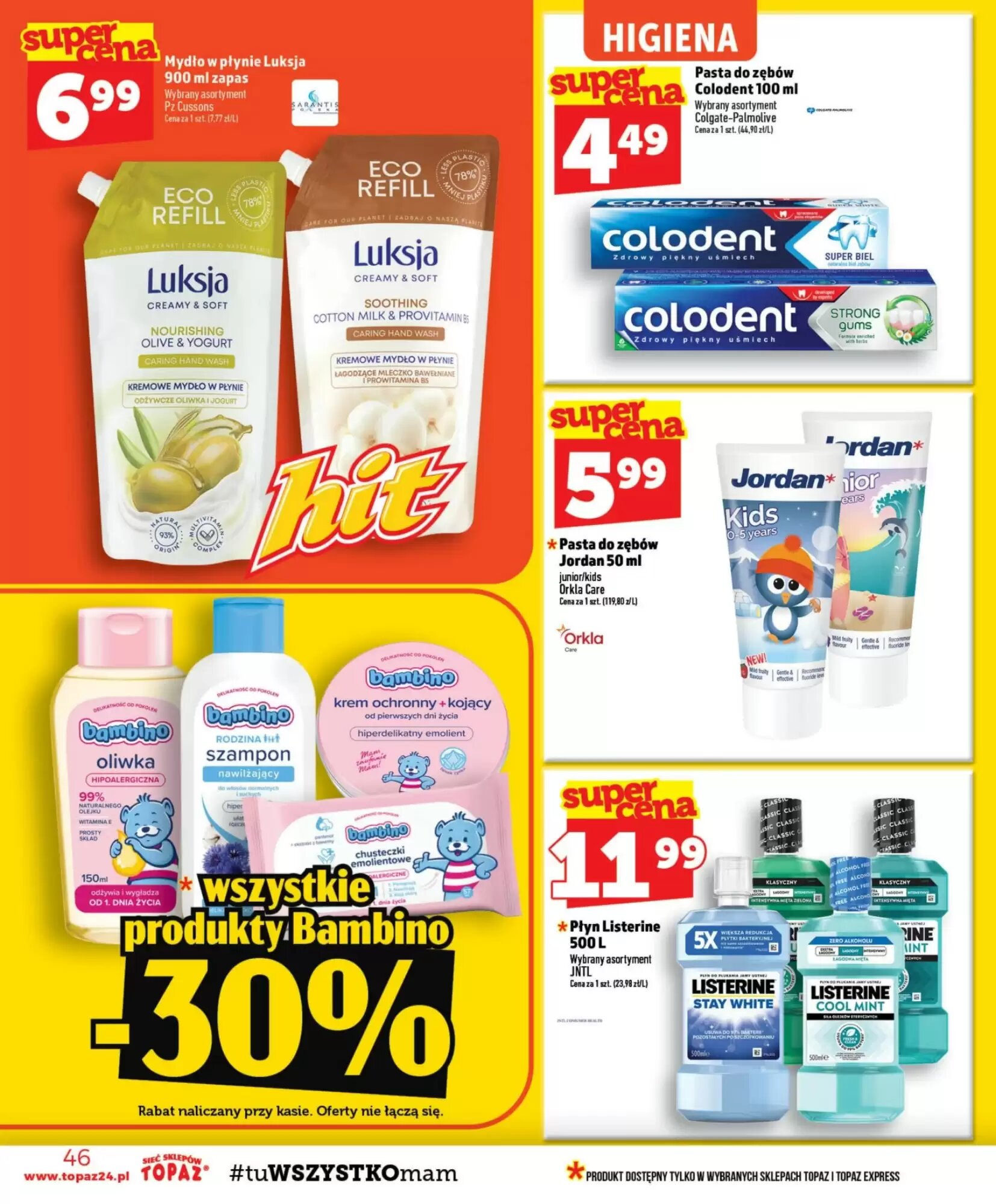 Gazetka promocyjna Topaz  ważna od 13.08.2026 - Strona 46.