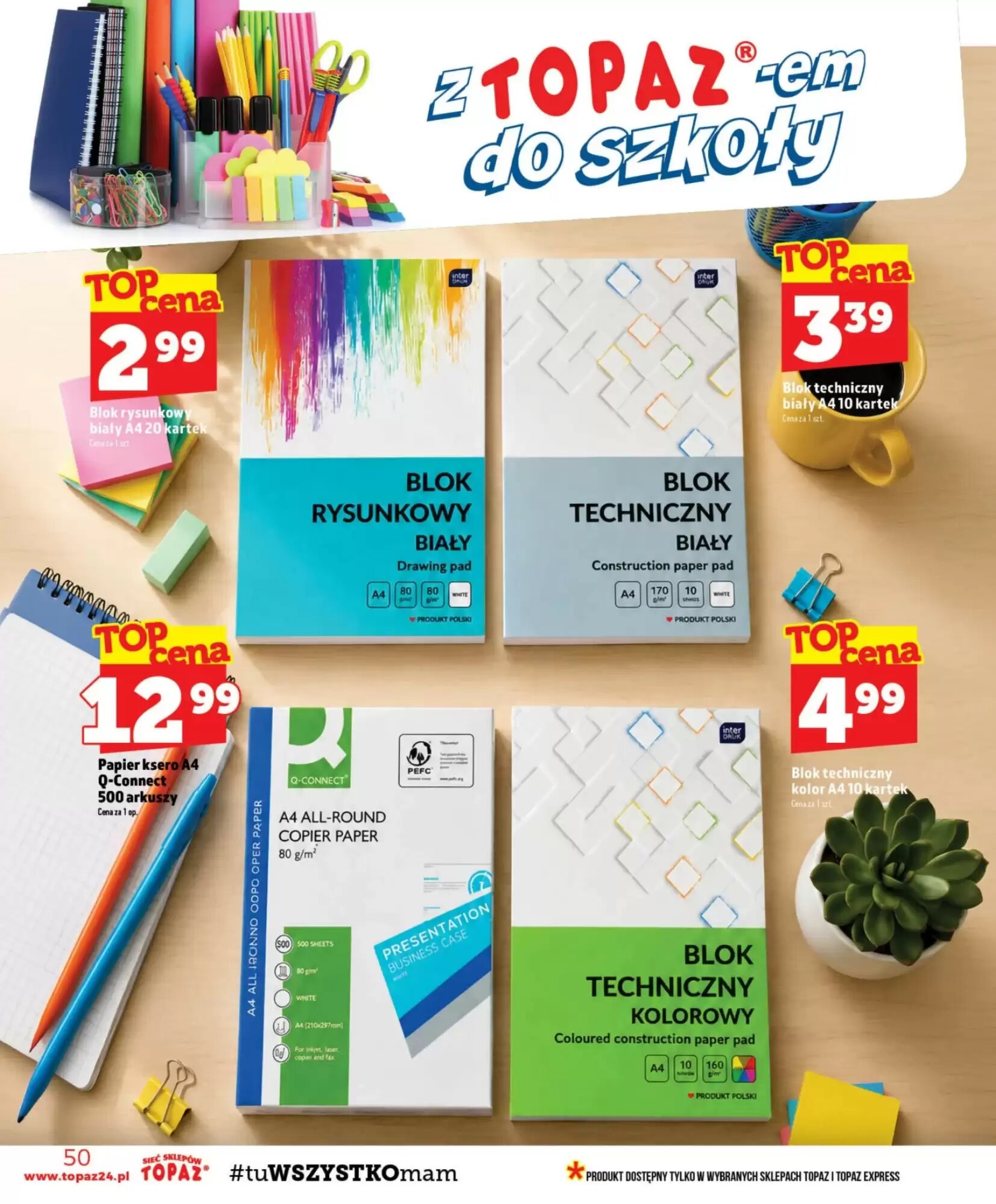 Gazetka promocyjna Topaz  ważna od 13.08.2026 - Strona 50.