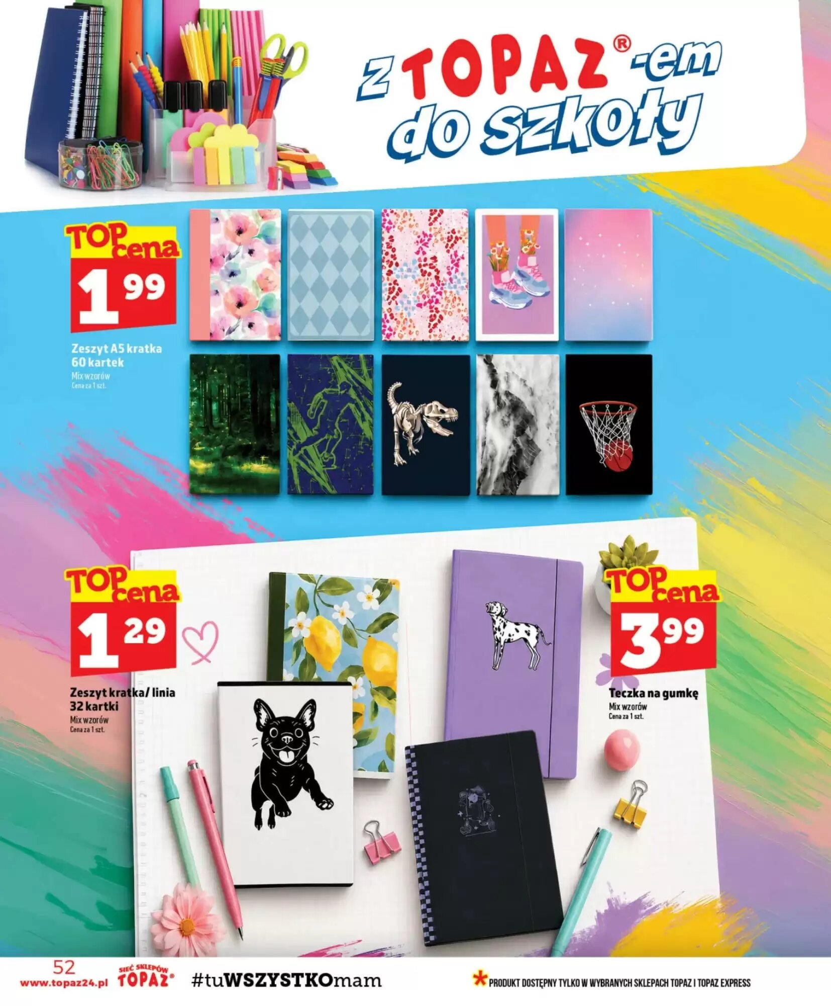 Gazetka promocyjna Topaz  ważna od 13.08.2026 - Strona 52.